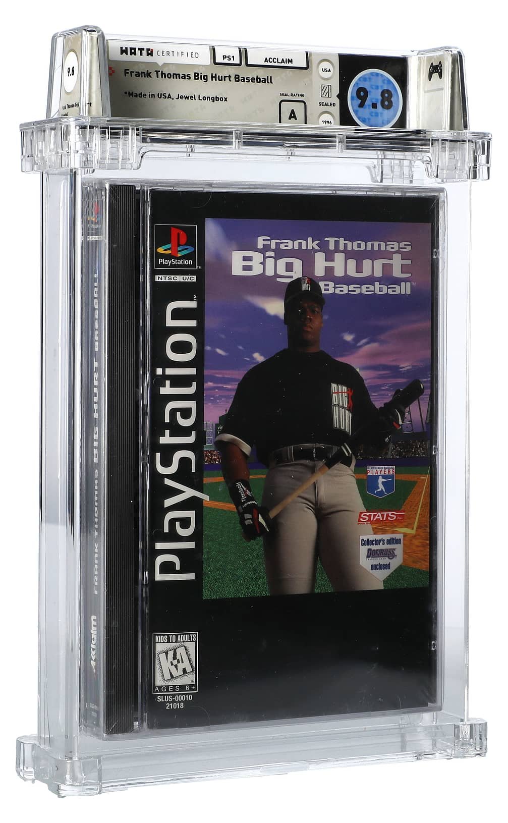 Frank Thomas Big Hurt Baseball (PS1): PSA Pop & Prices