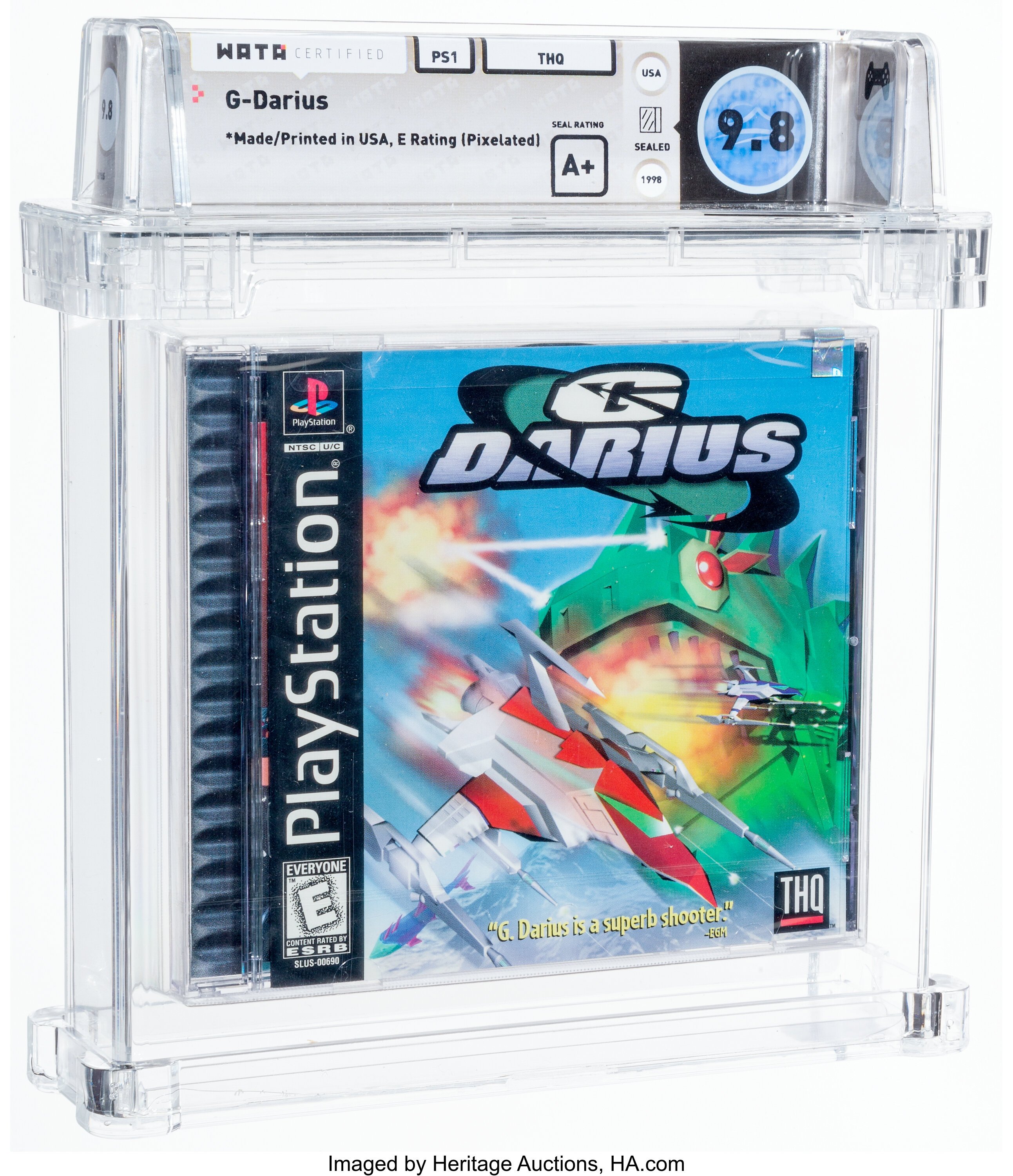 G-Darius (PS1): PSA Pop Report & Prices