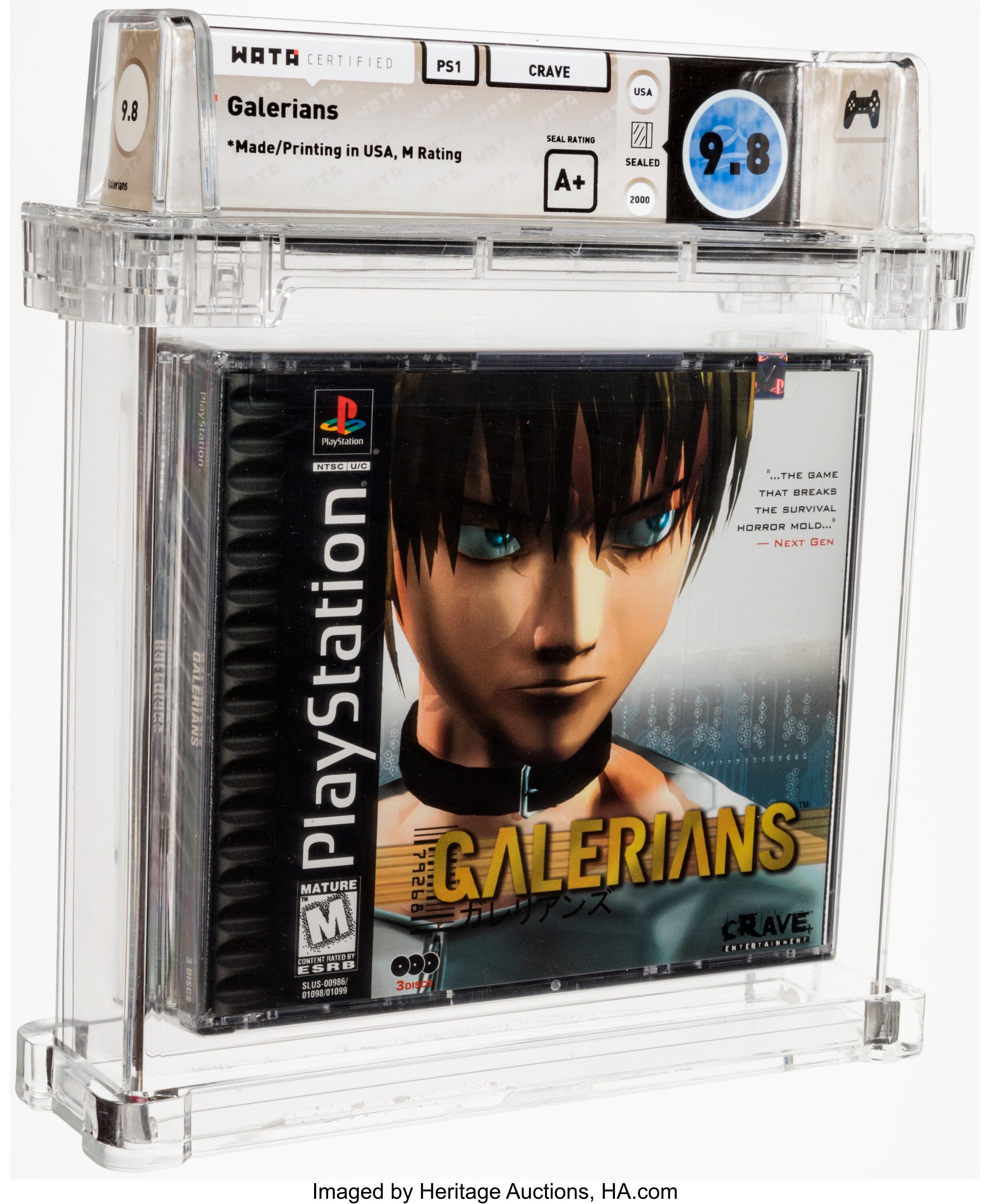 Galerians (PS1): PSA Pop Report & Prices