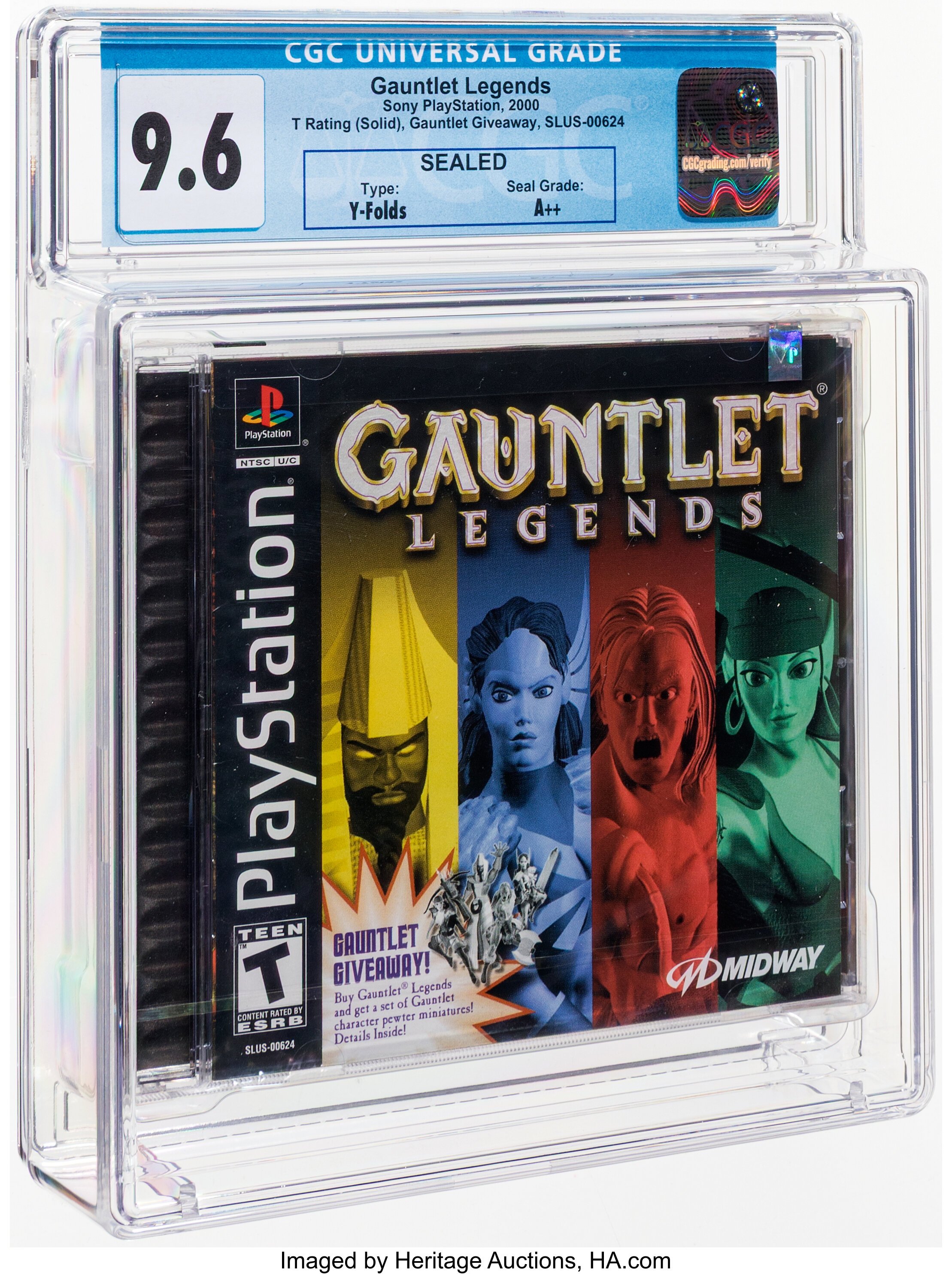 Gauntlet Legends (PS1): PSA Pop Report & Prices
