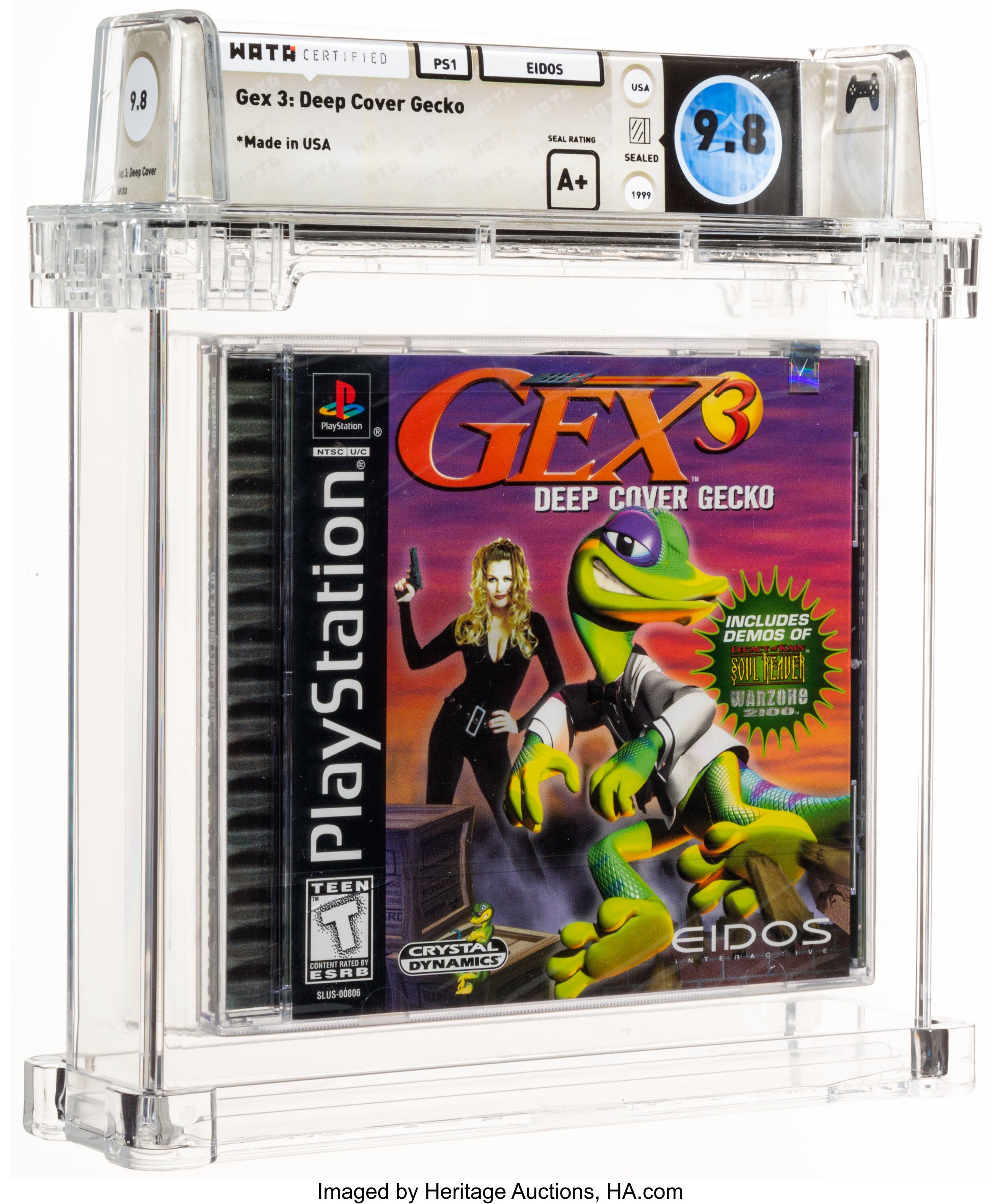 Gex 3: Deep Cover Gecko (PS1) — PSA Pop Report & Prices