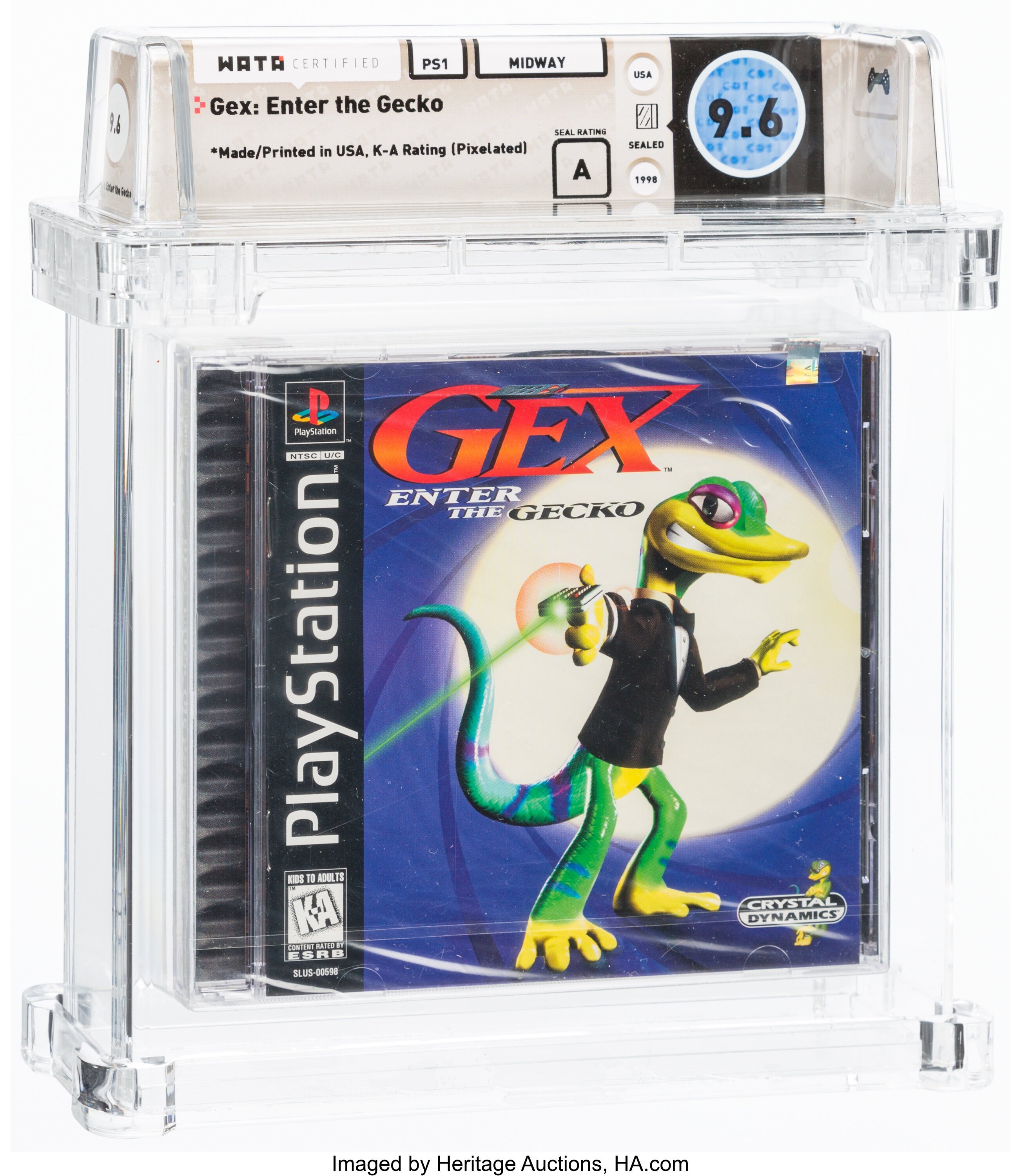 Gex: Enter the Gecko (PS1) — PSA Pop Report & Prices