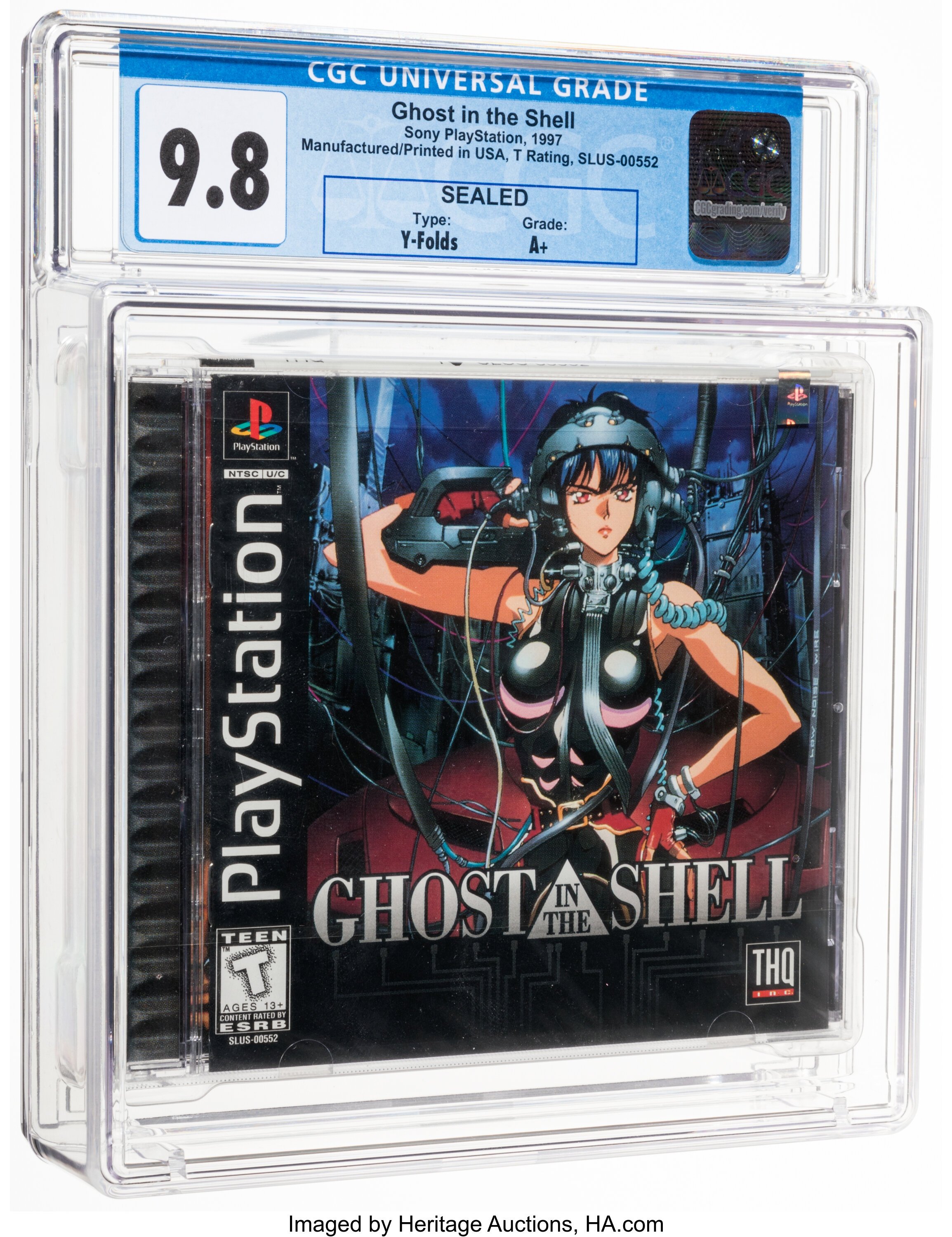 Ghost in the Shell (PS1): PSA Pop Report & Prices