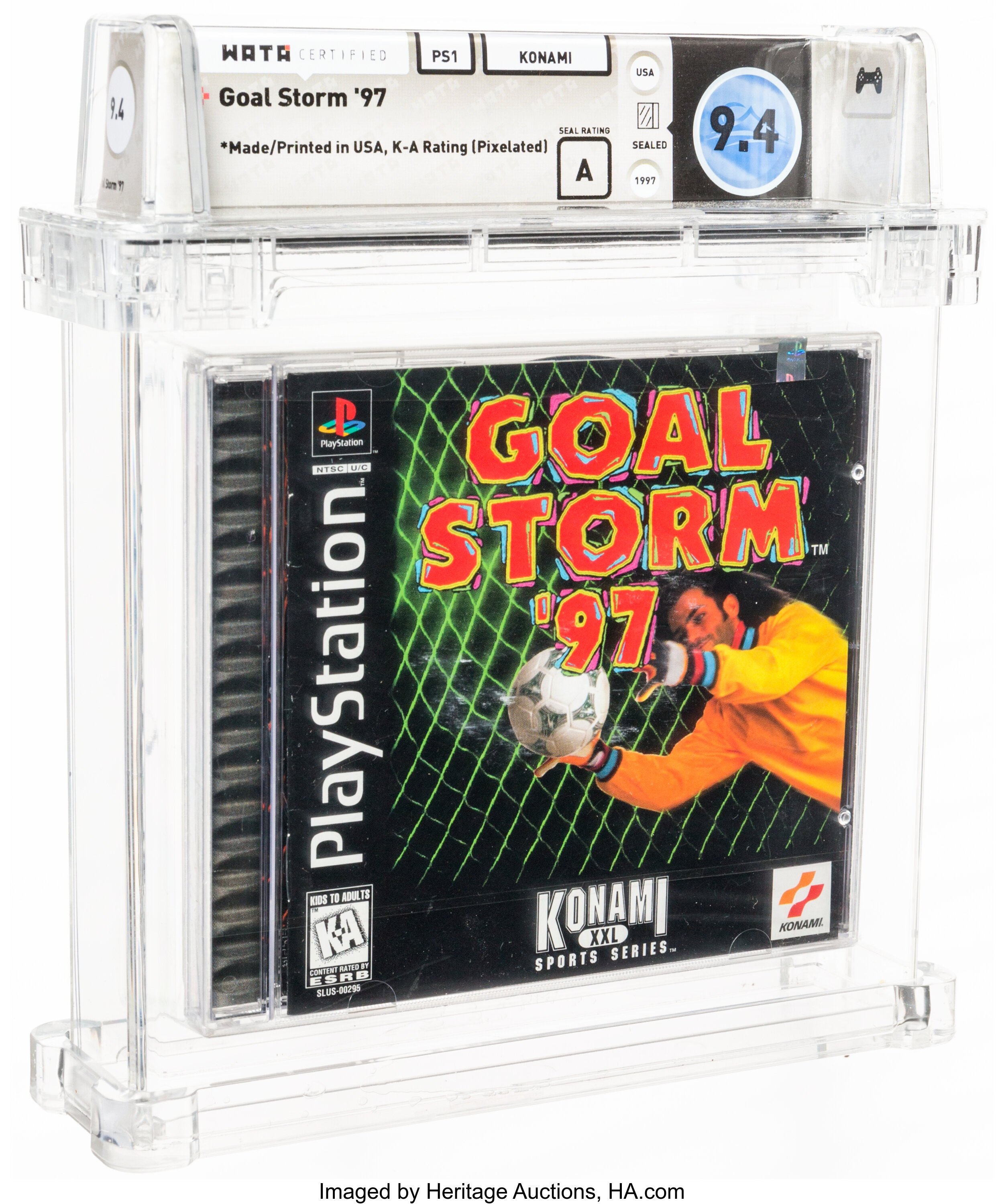 Goal Storm '97 (PS1): PSA Pop Report & Prices