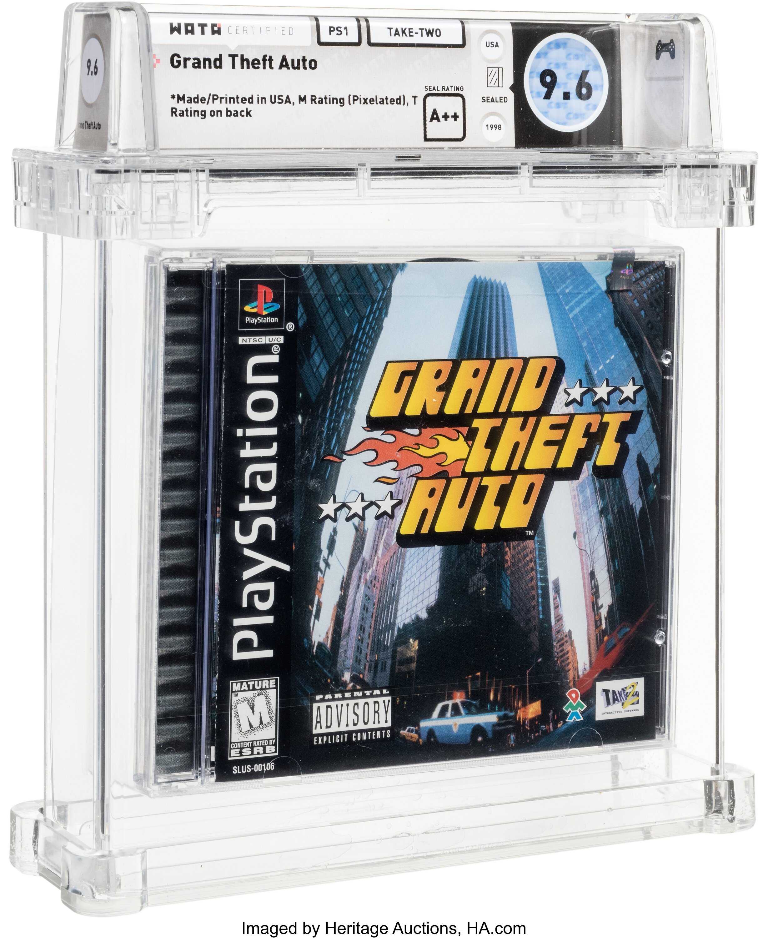 Grand Theft Auto (PS1): PSA Pop Report & Prices