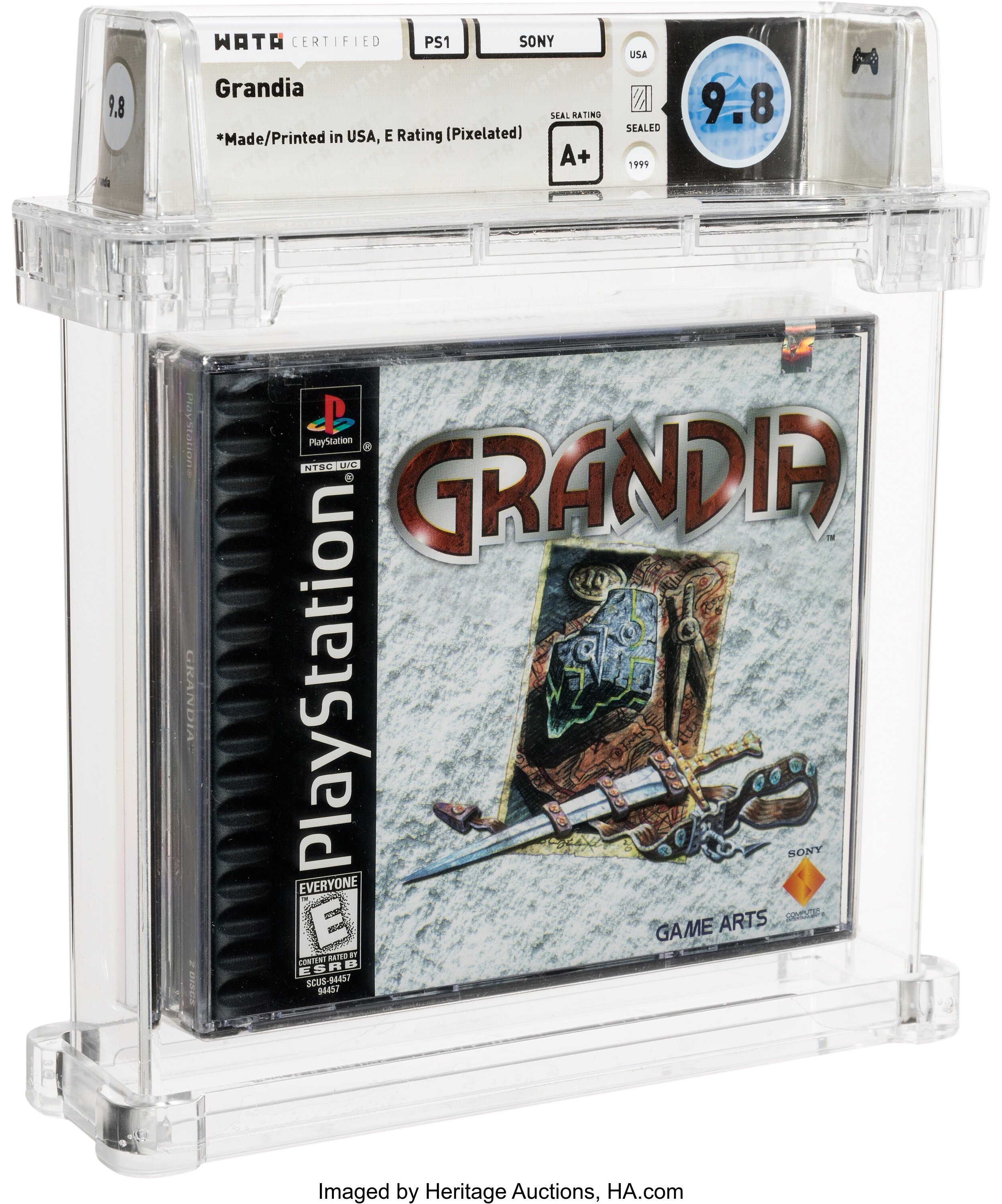 Grandia (PS1): PSA Pop Report & Prices