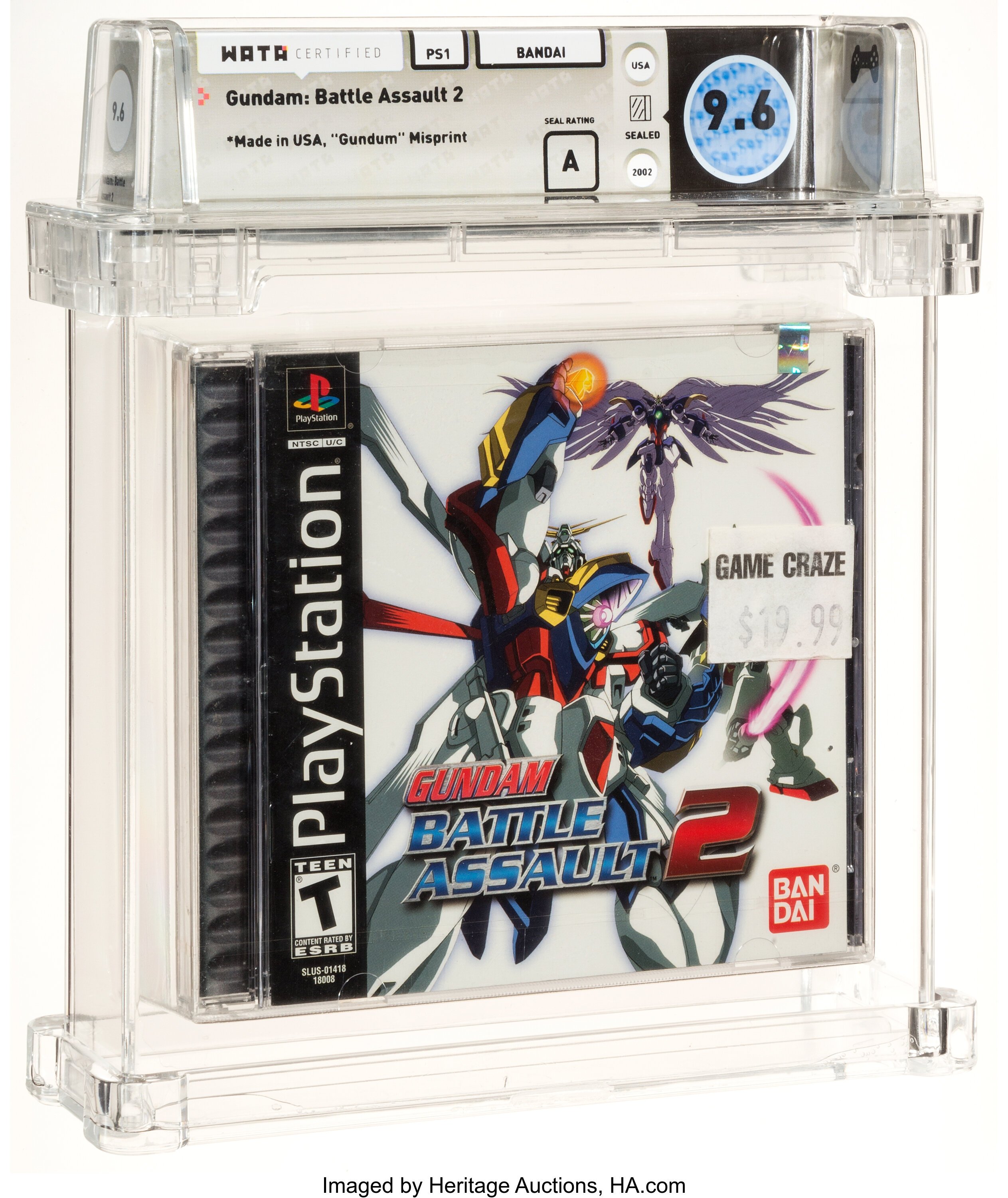 Gundam: Battle Assault 2 (PS1) — PSA Pop Report & Prices