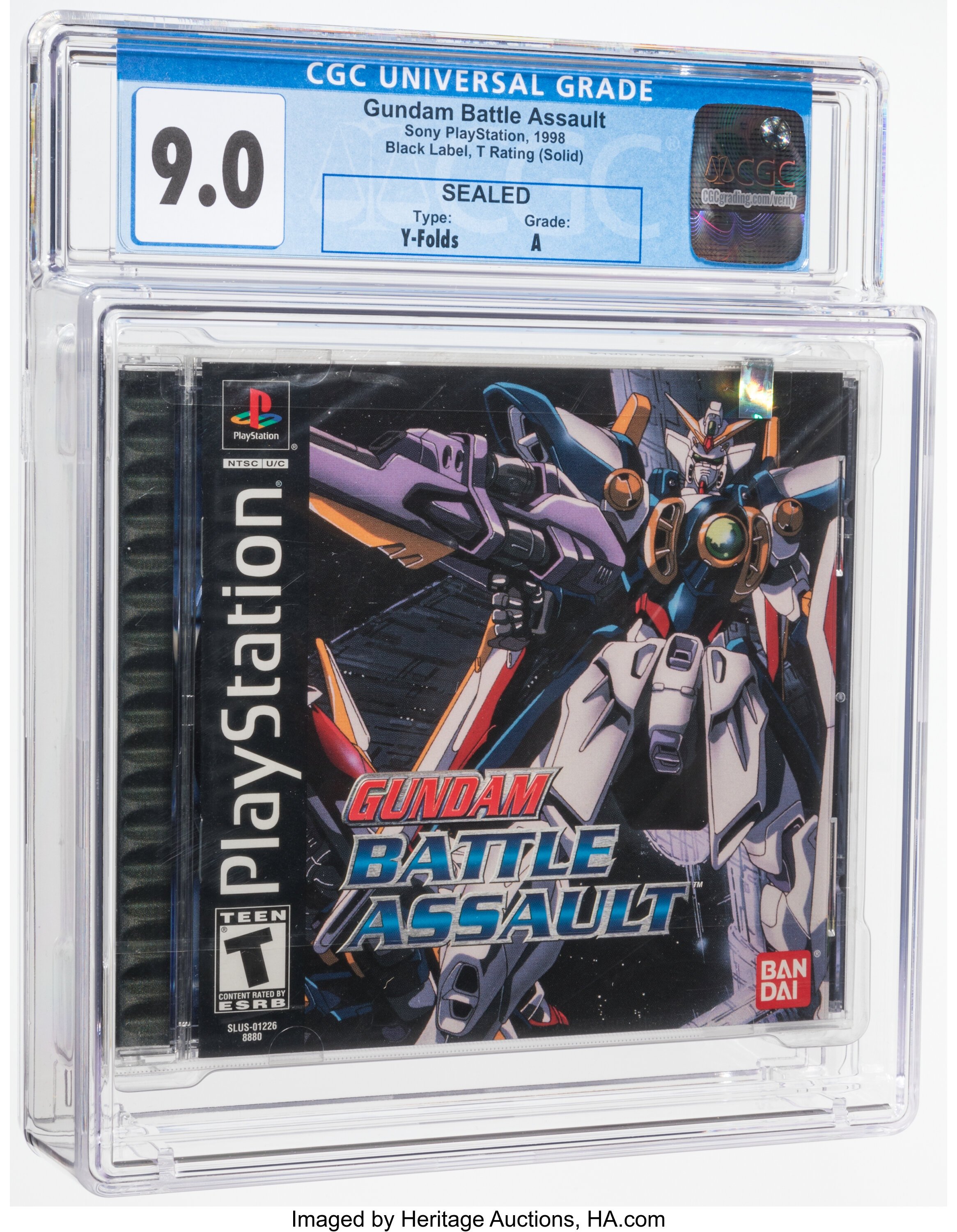 Gundam: Battle Assault (PS1) — PSA Pop Report & Prices