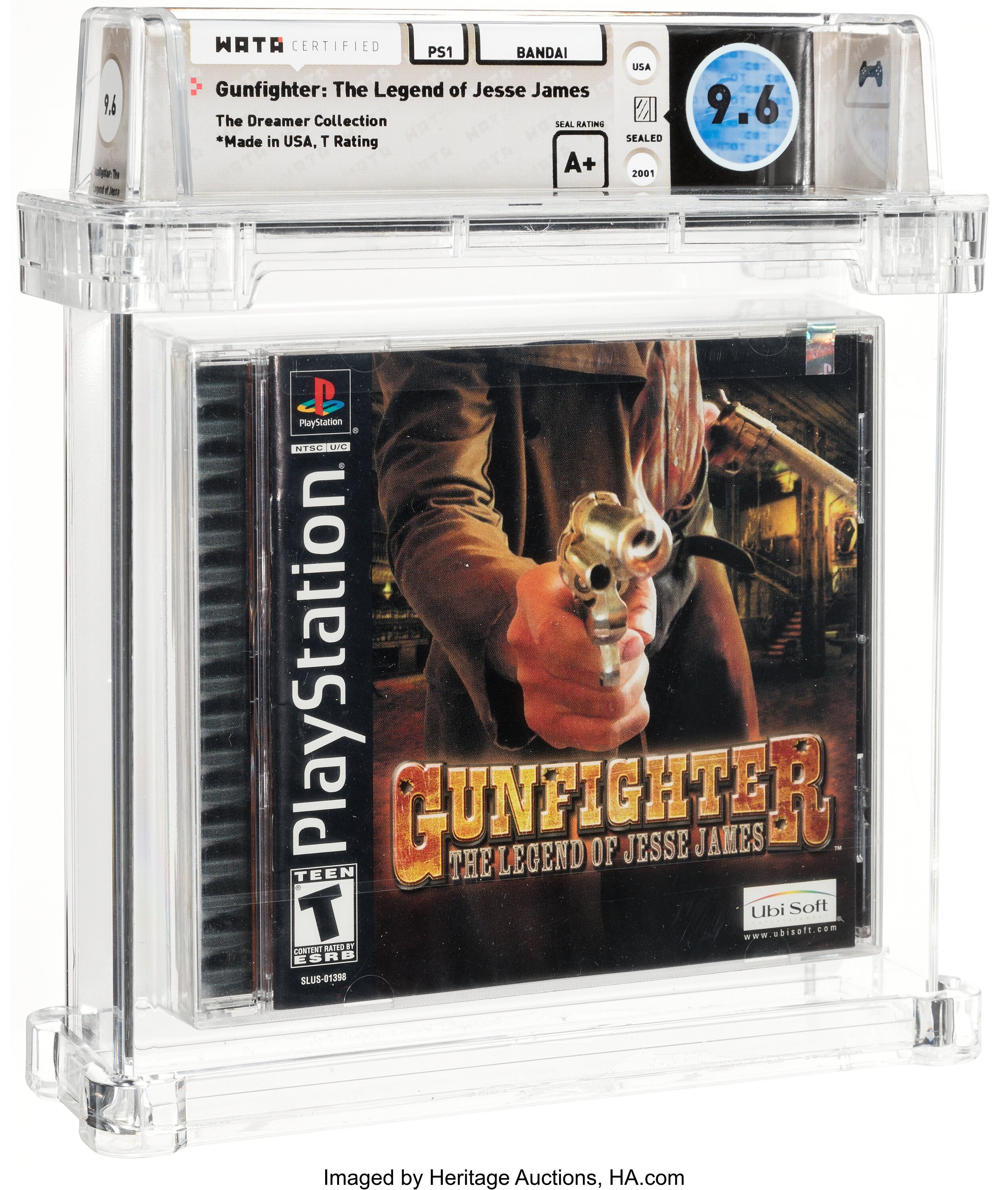 Gunfighter: The Legend of Jesse James (PS1) — Pop Report