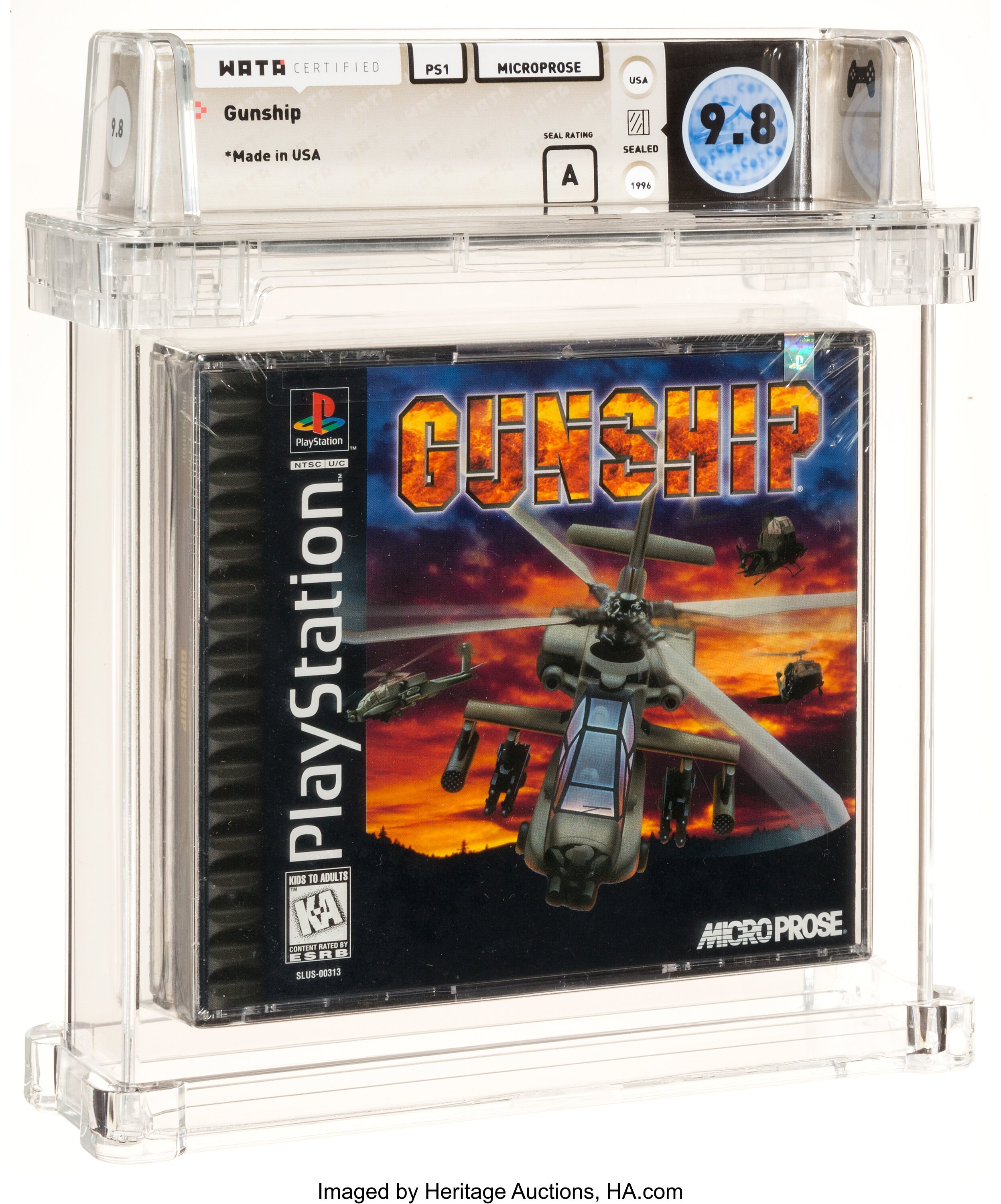 Gunship (PS1): PSA Pop Report & Prices