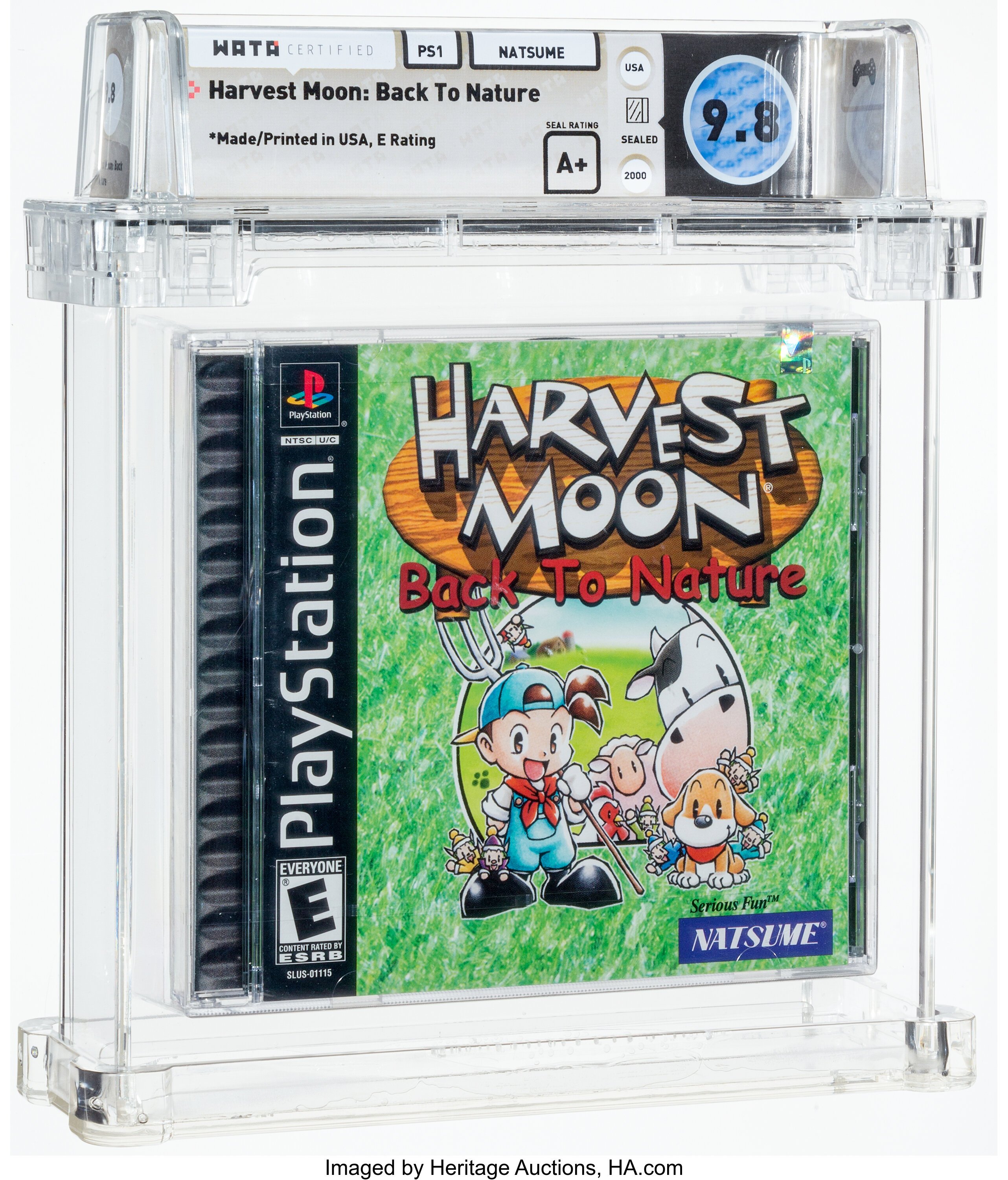 Harvest Moon: Back To Nature (PS1) — PSA Pop Report & Prices
