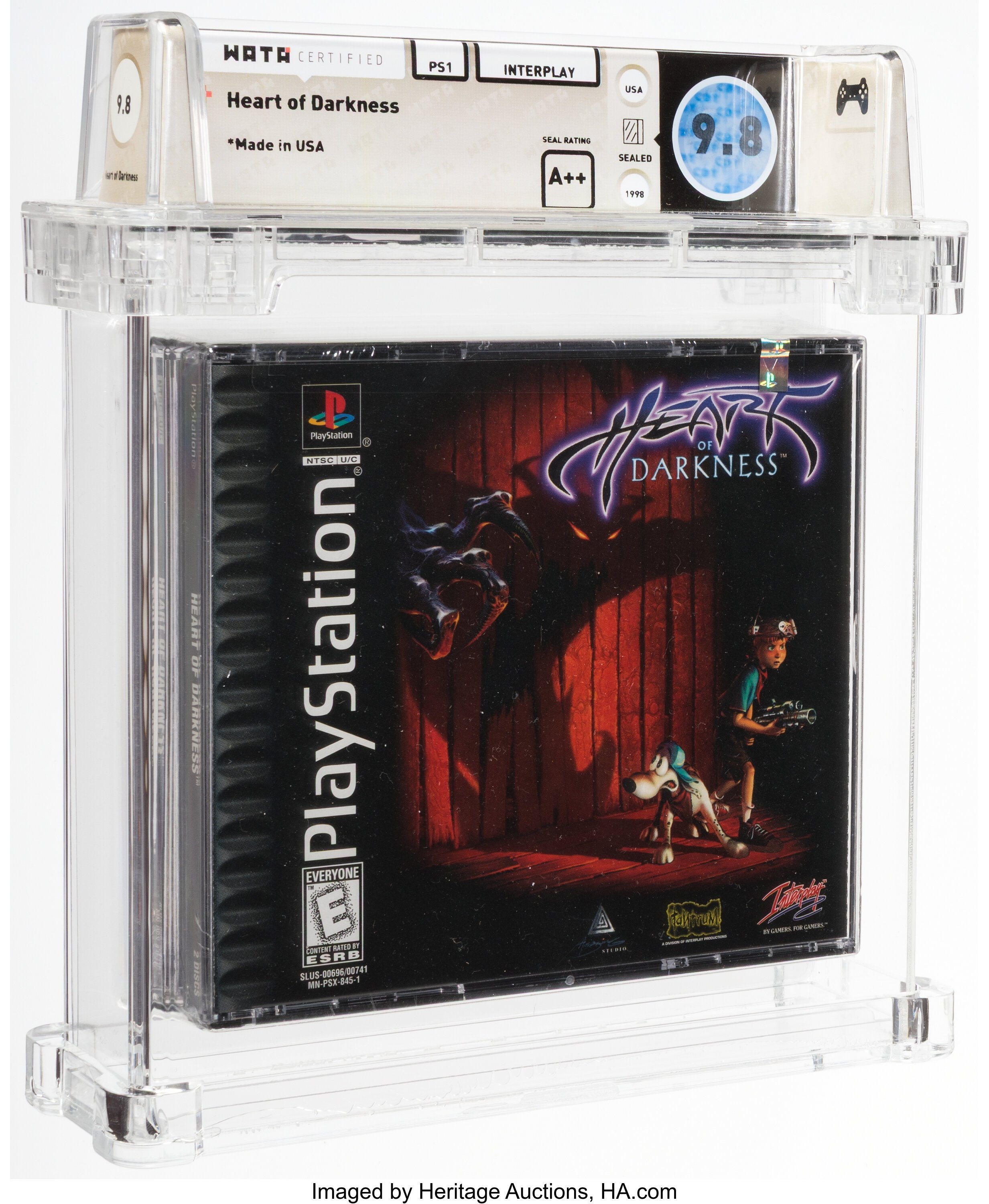 Heart of Darkness (PS1): PSA Pop Report & Prices