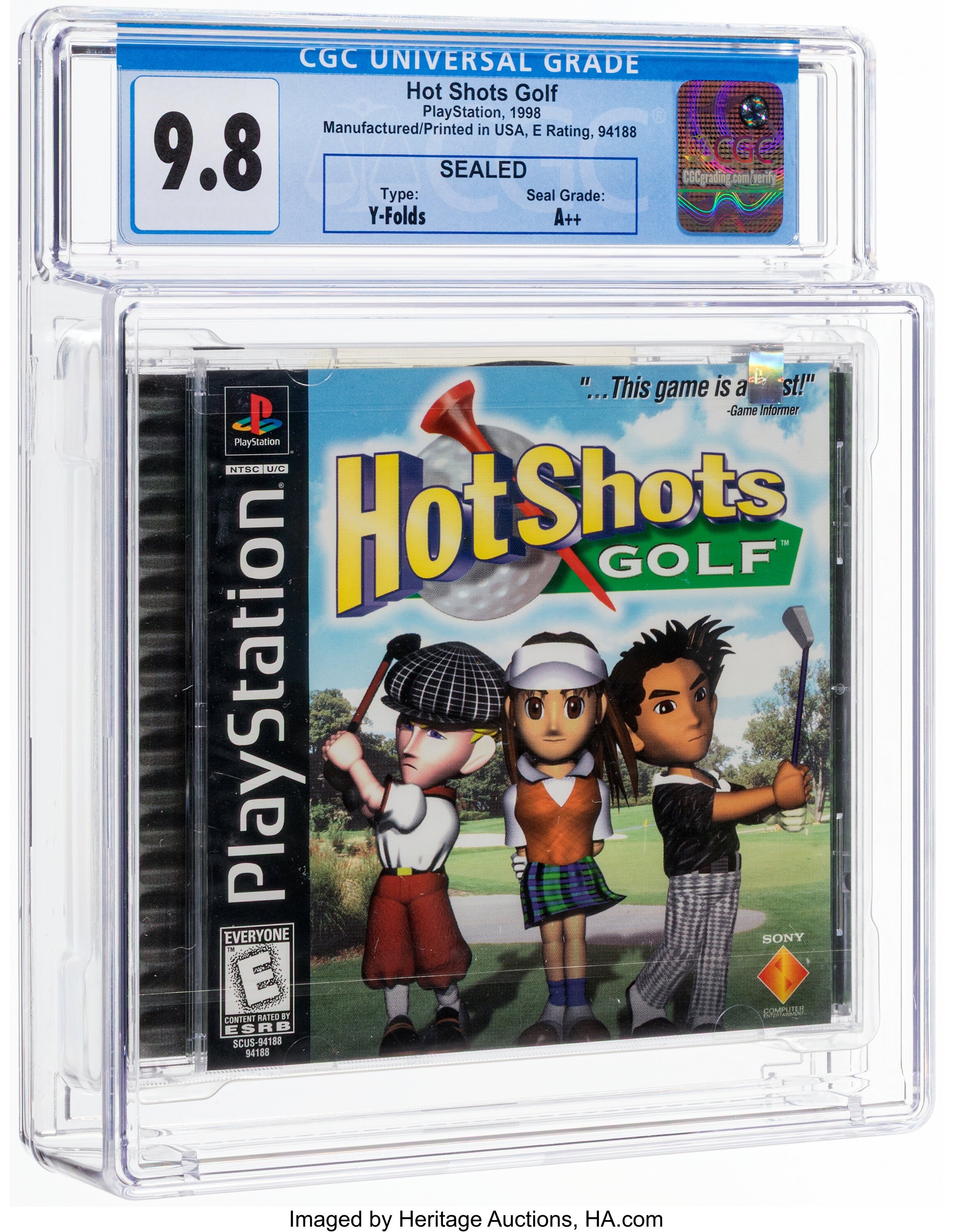 Hot Shots Golf (PS1): PSA Pop Report & Prices