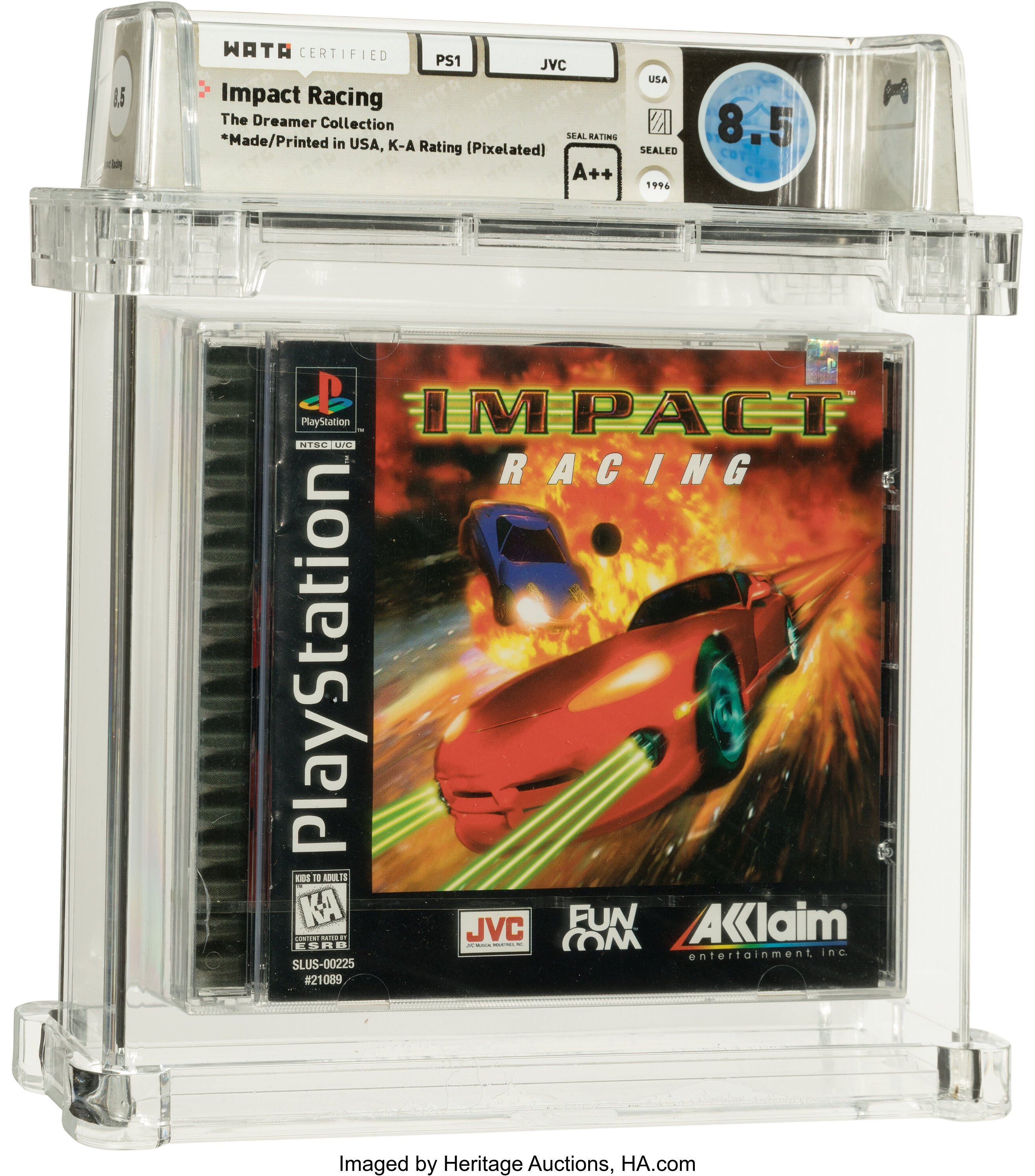 Impact Racing (PS1): PSA Pop Report & Prices
