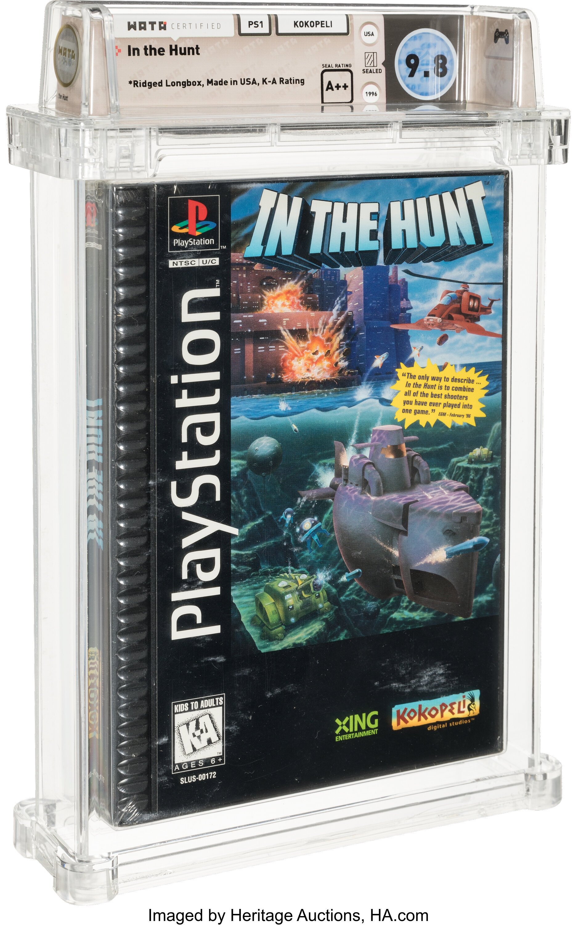 In the Hunt (PS1): PSA Pop Report & Prices
