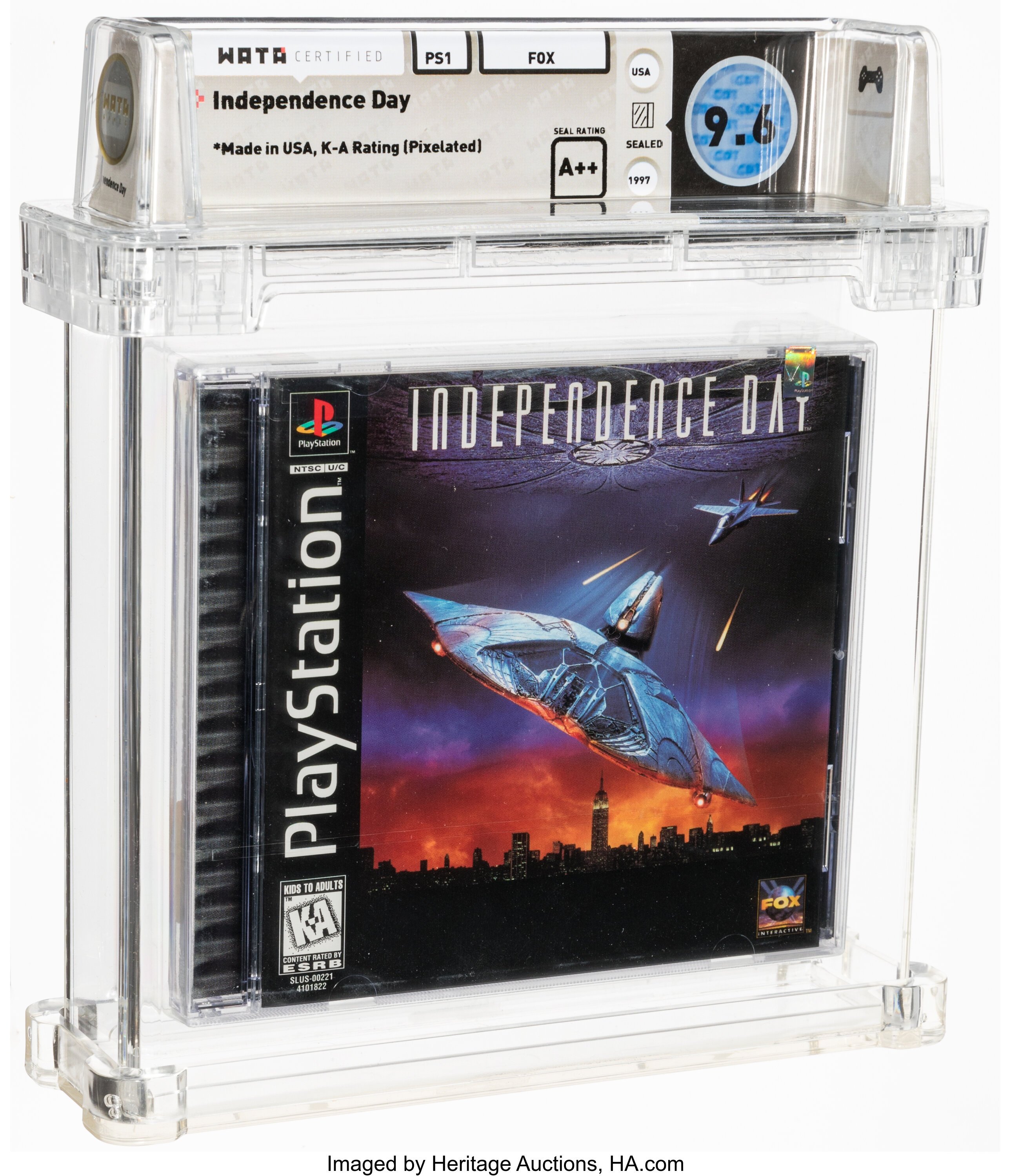Independence Day (PS1): PSA Pop Report & Prices