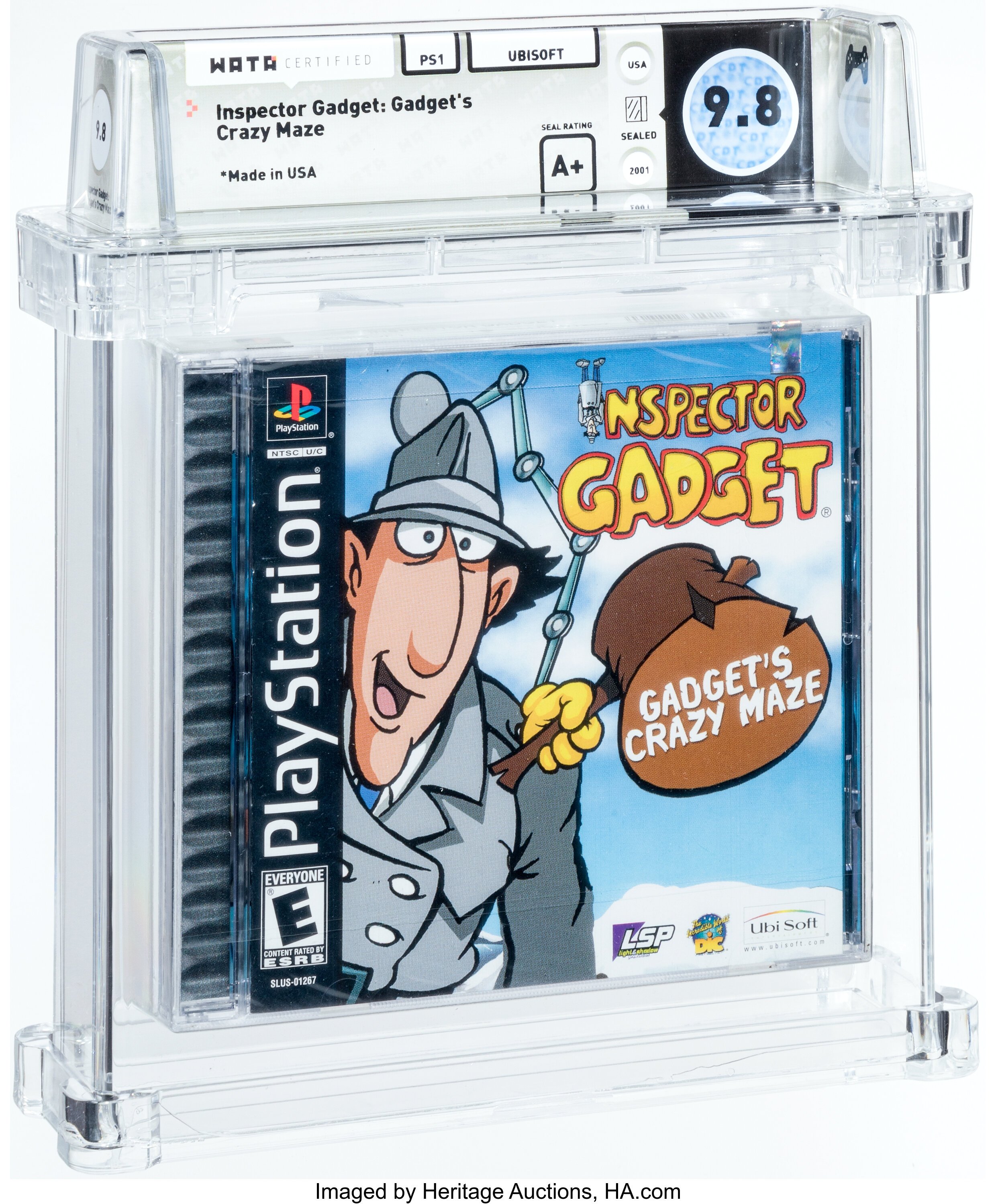 Inspector Gadget: Gadget's Crazy Maze (PS1) — Pop Report