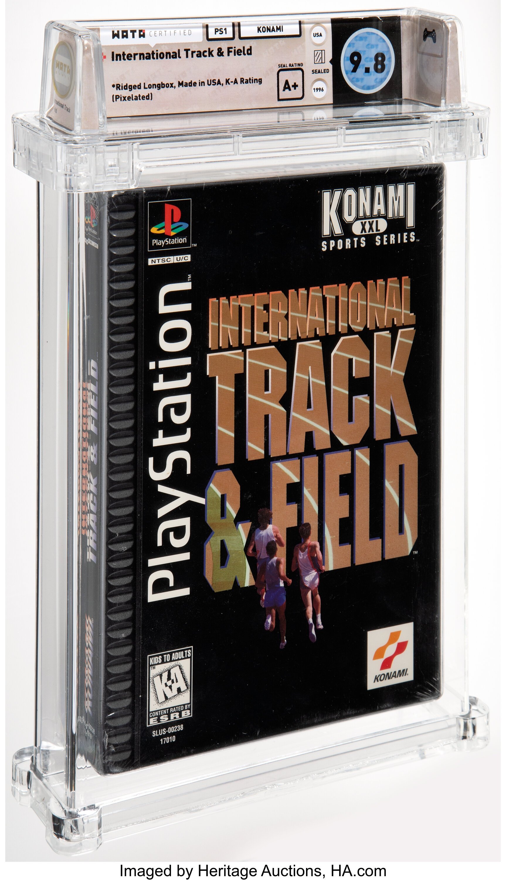 International Track & Field (PS1): PSA Pop Report & Prices