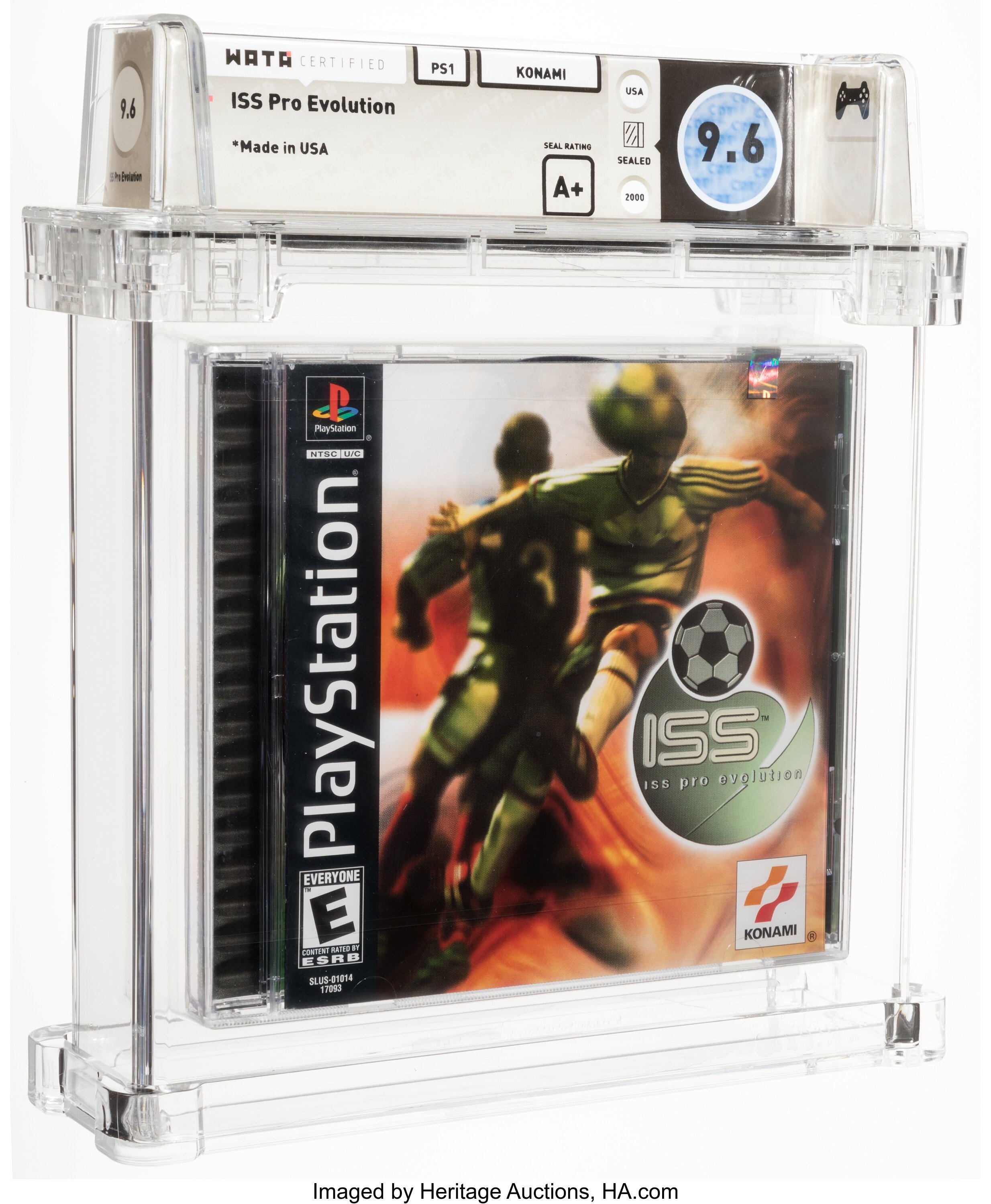 ISS Pro Evolution (PS1): PSA Pop Report & Prices
