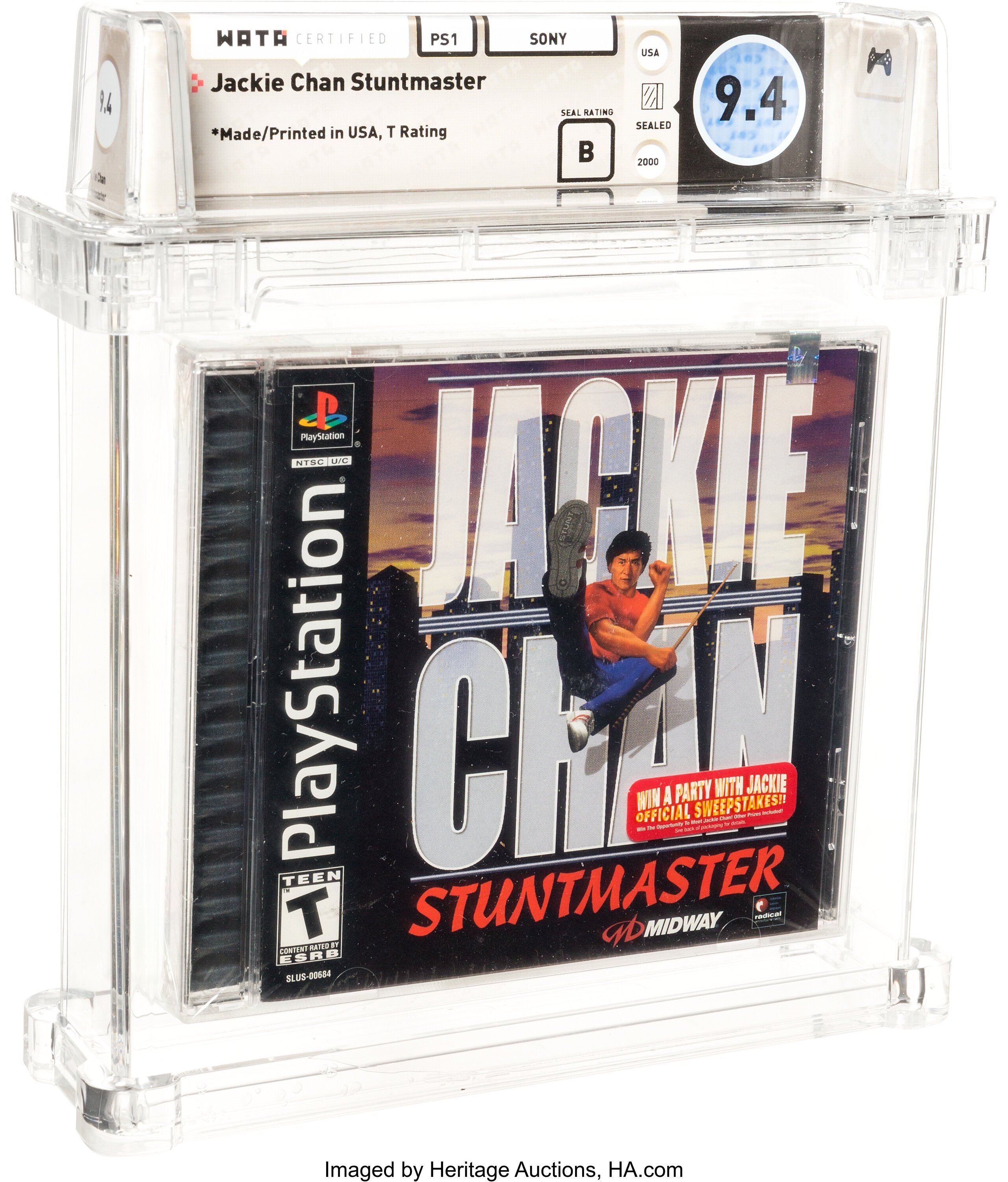 Jackie Chan Stuntmaster (PS1): PSA Pop Report & Prices