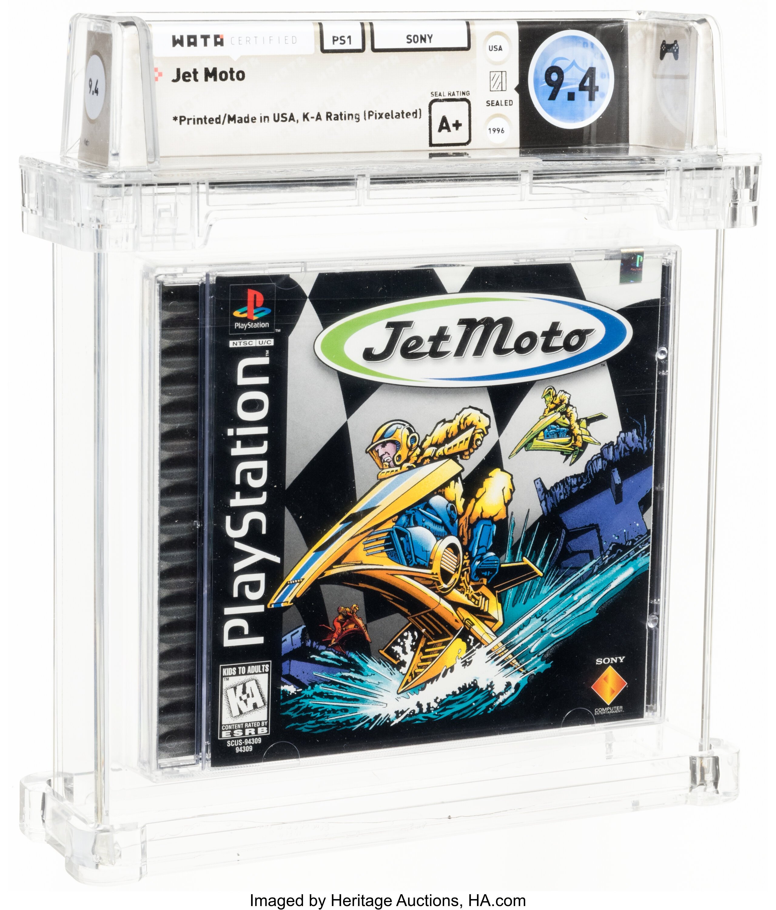 Jet Moto (PS1): PSA Pop Report & Prices