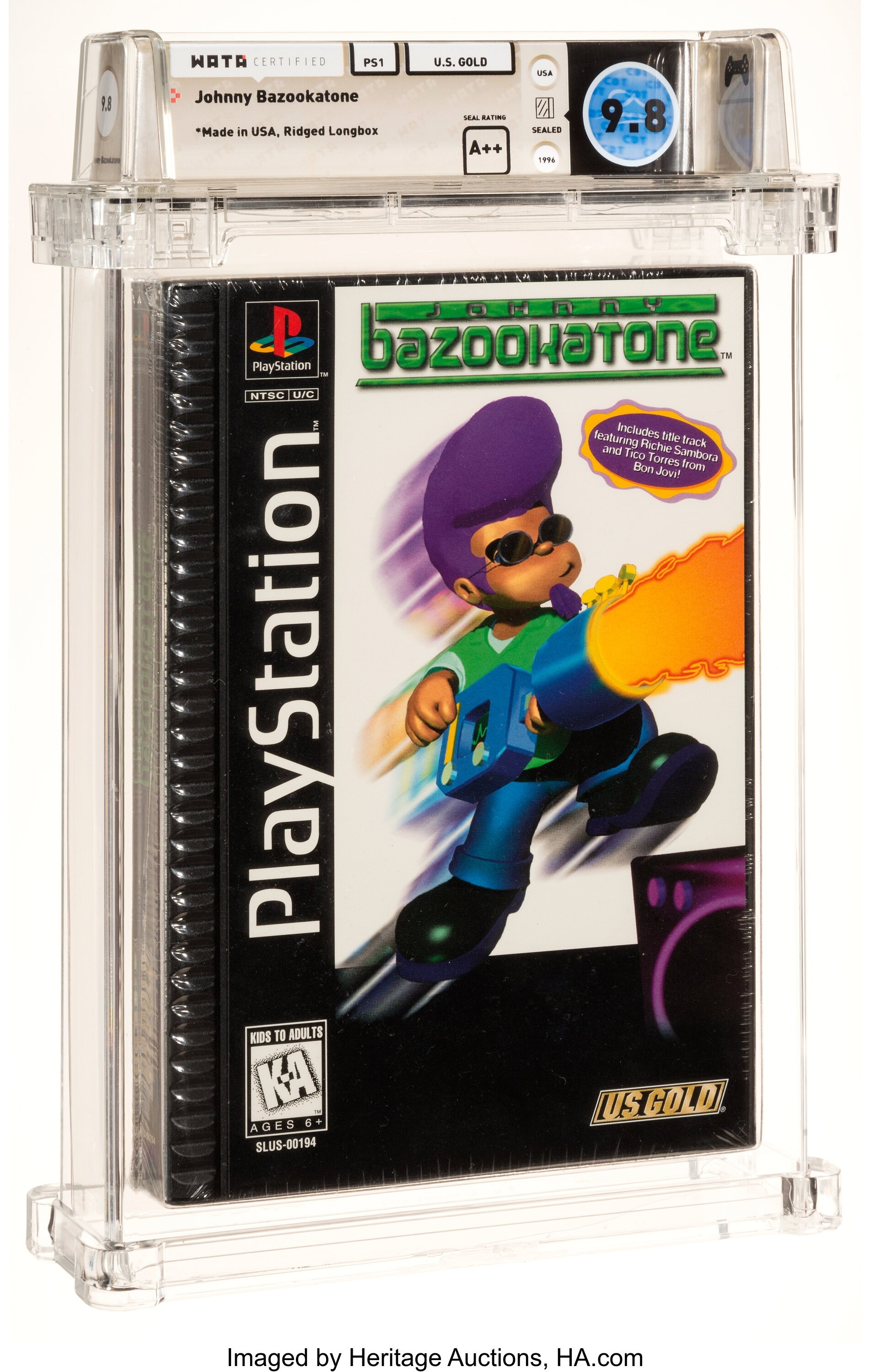 Johnny Bazookatone (PS1): PSA Pop Report & Prices