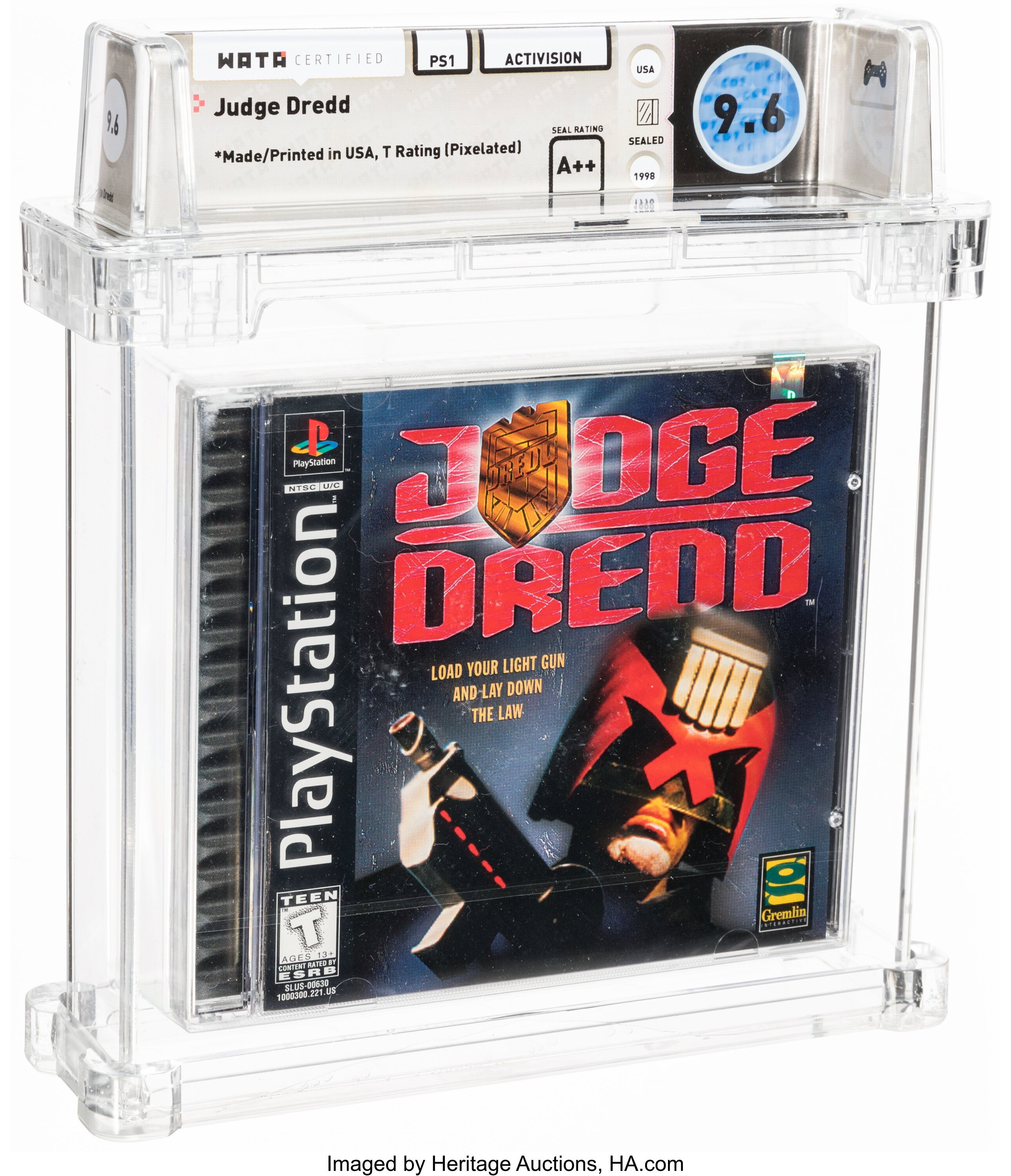 Judge Dredd (PS1): PSA Pop Report & Prices
