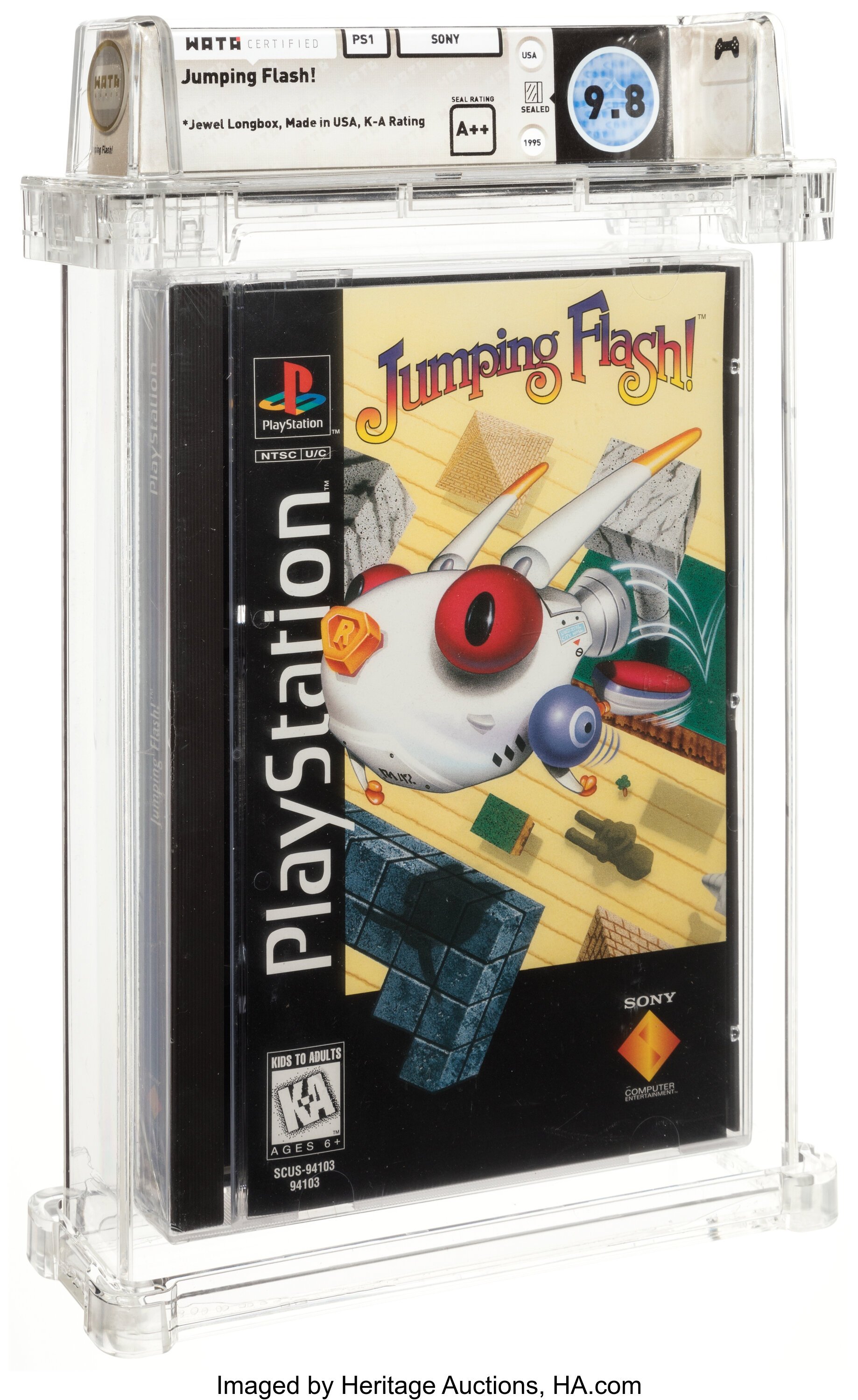Jumping Flash! (PS1): PSA Pop Report & Prices