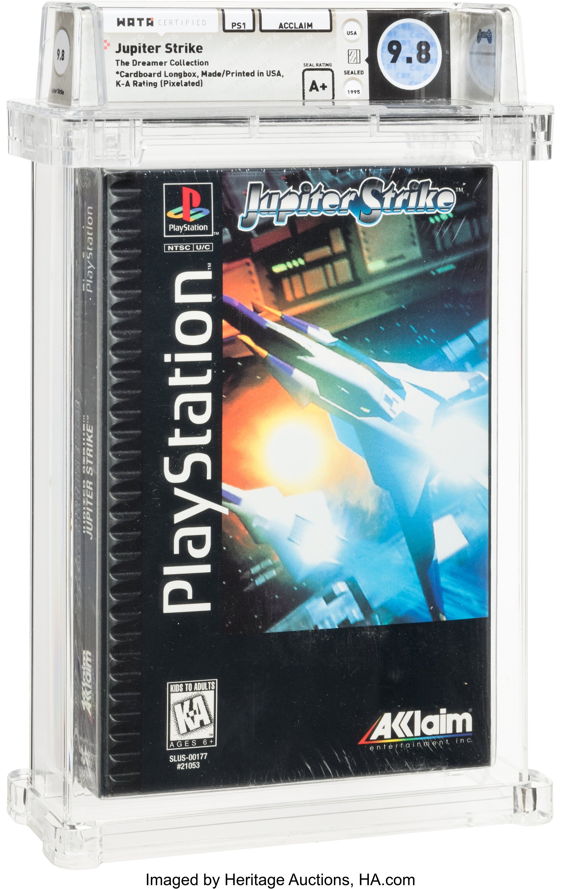 Jupiter Strike (PS1): PSA Pop Report & Prices