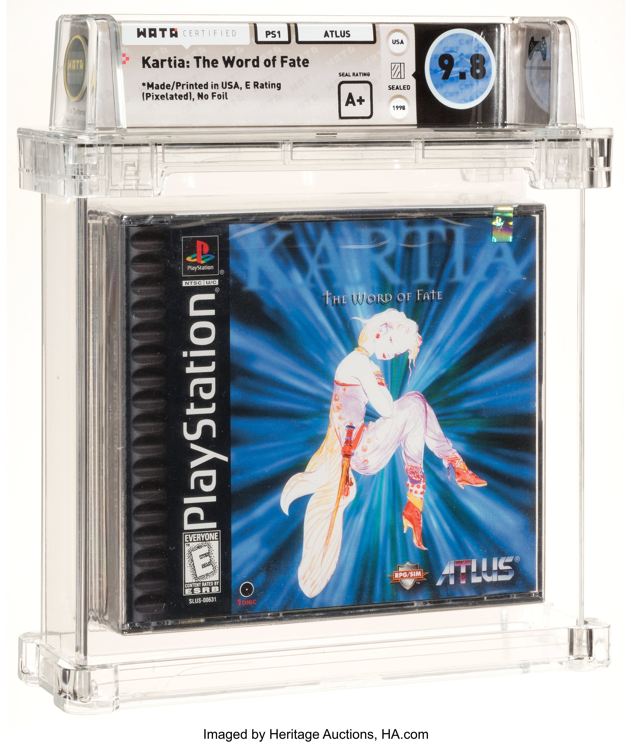 Kartia: The Word of Fate (PS1) — PSA Pop Report & Prices