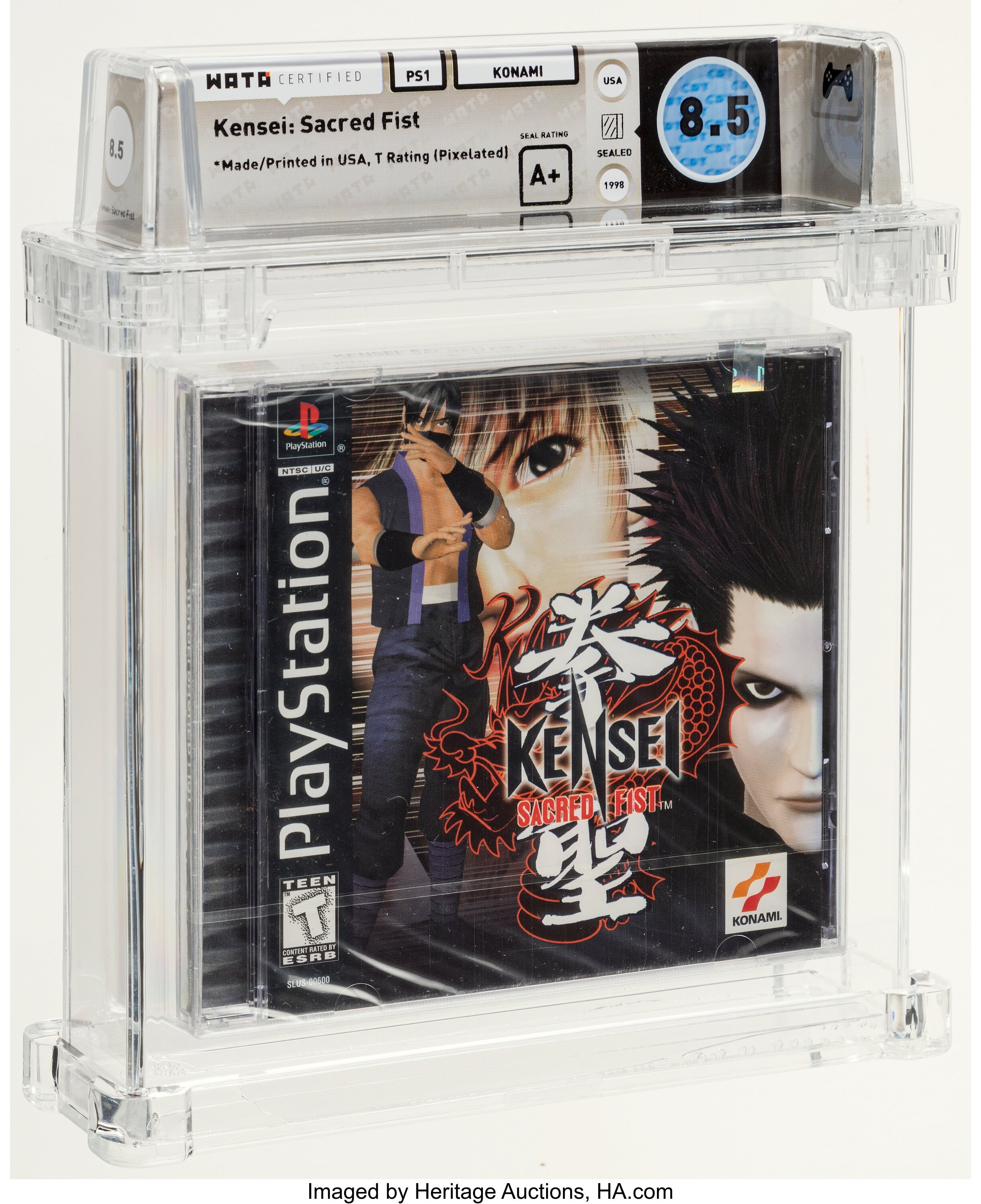 Kensei: Sacred Fist (PS1) — PSA Pop Report & Prices