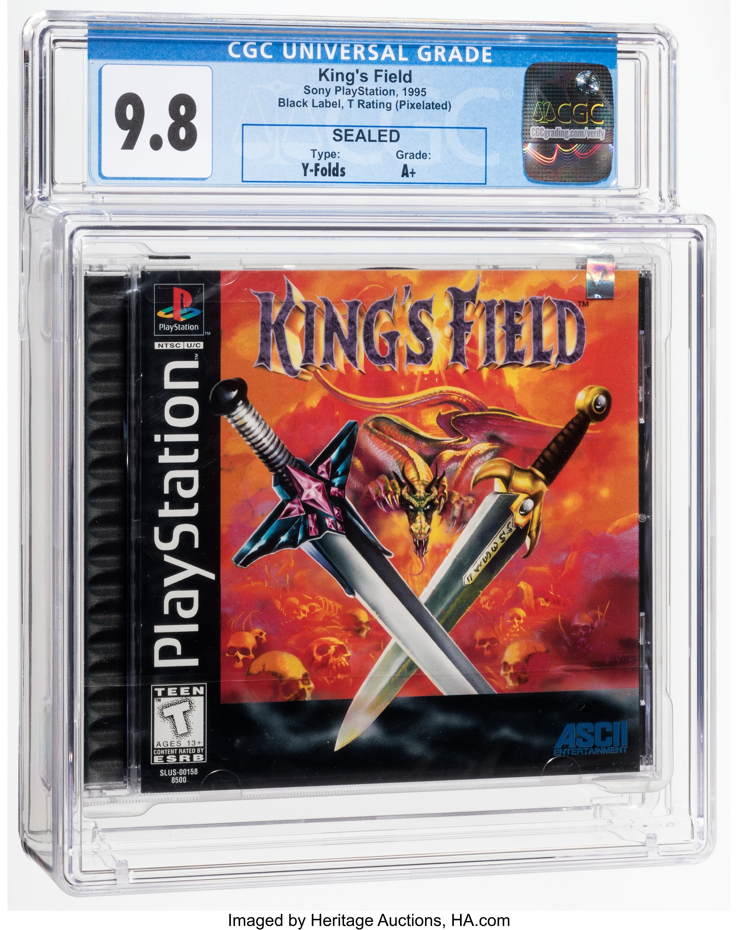 King's Field (PS1): PSA Pop Report & Prices