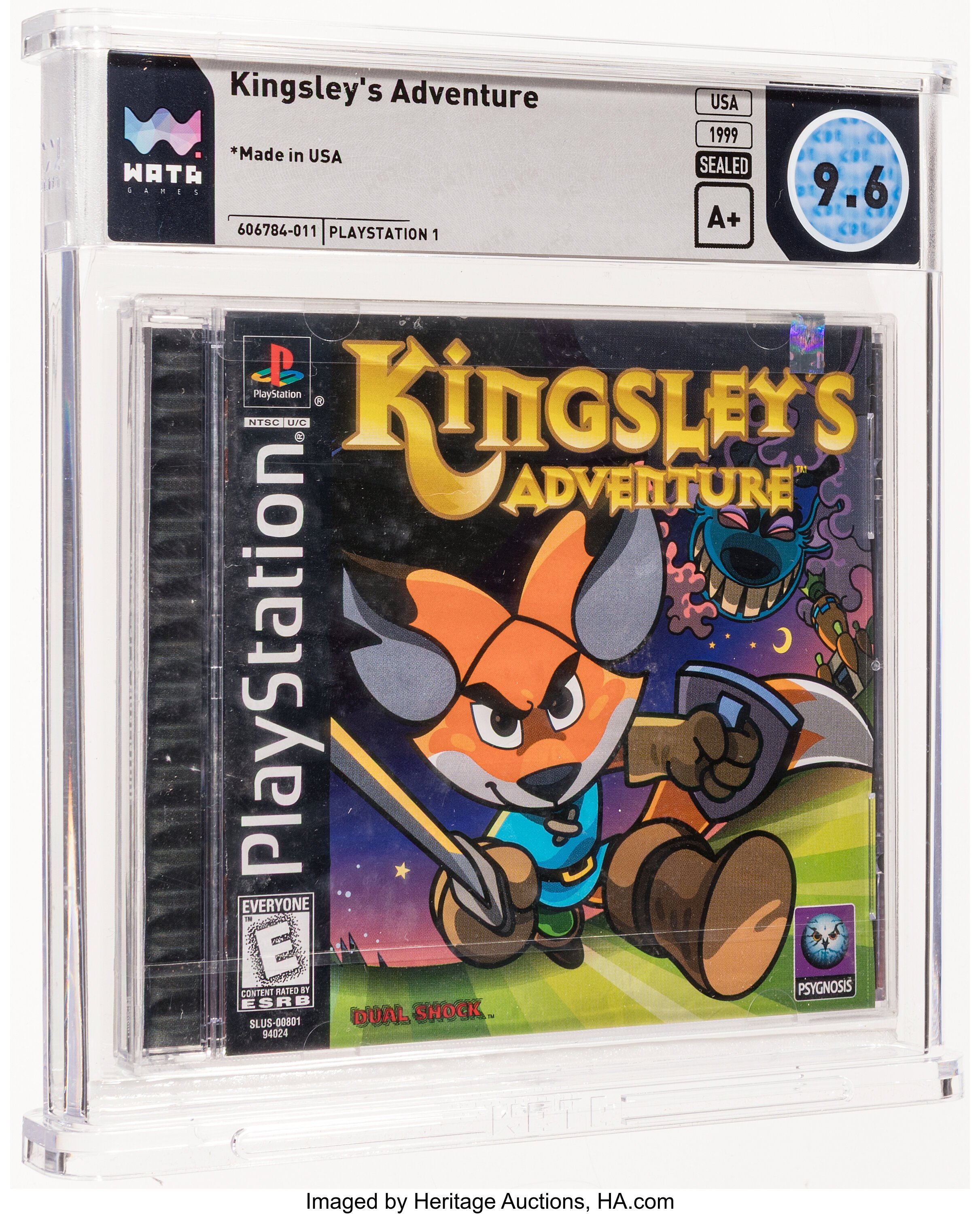 Kingsley's Adventure (PS1): PSA Pop Report & Prices
