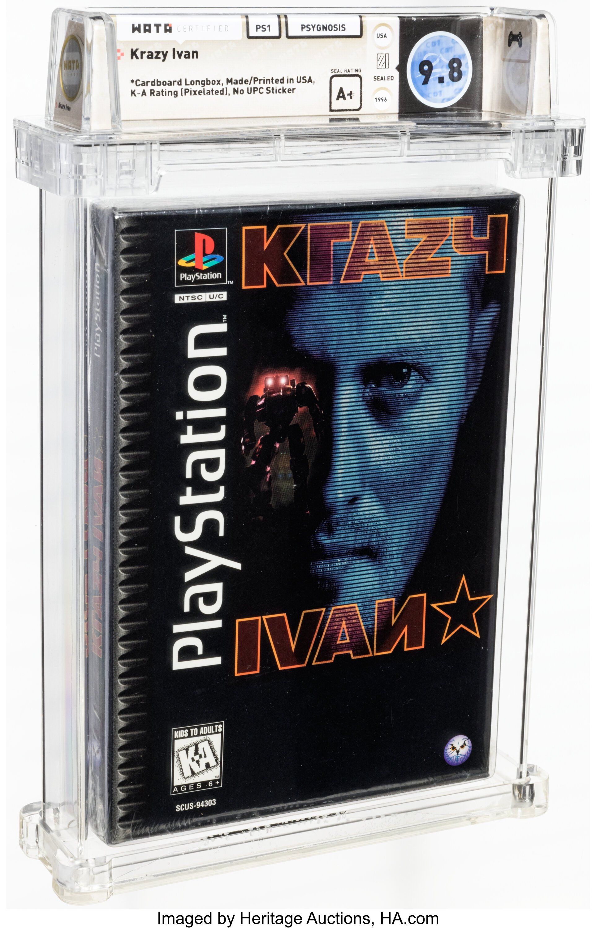 Krazy Ivan (PS1): PSA Pop Report & Prices