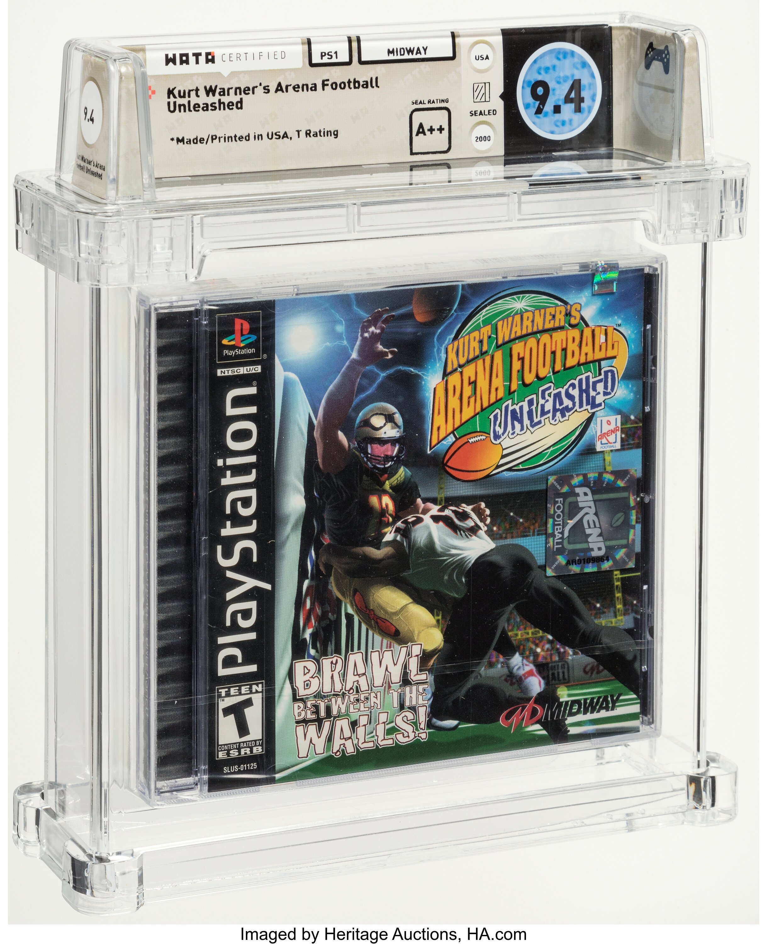 Kurt Warner's Arena Football Unleashed (PS1): Pop Report