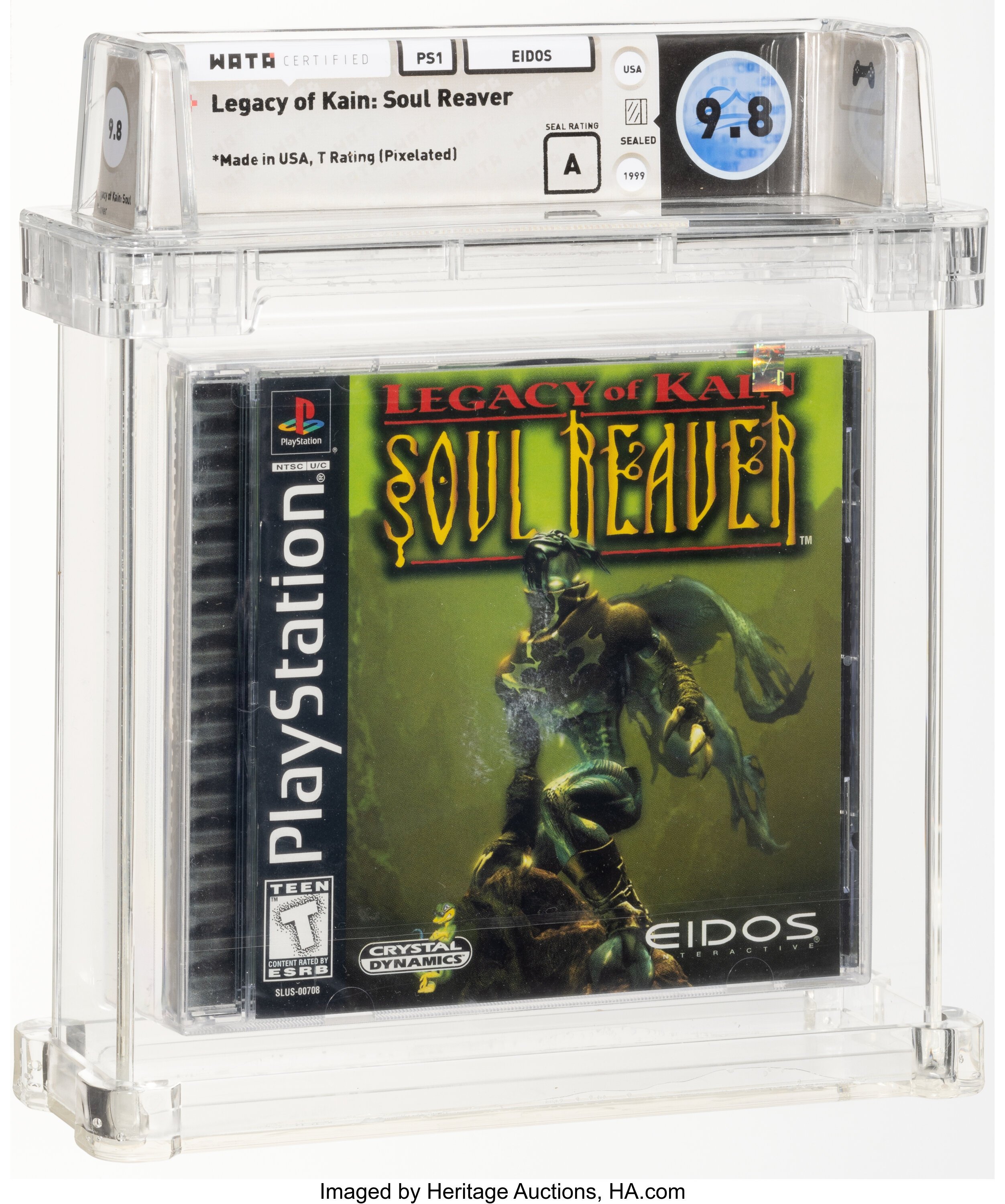 Legacy of Kain: Soul Reaver (PS1) — PSA Pop Report & Prices