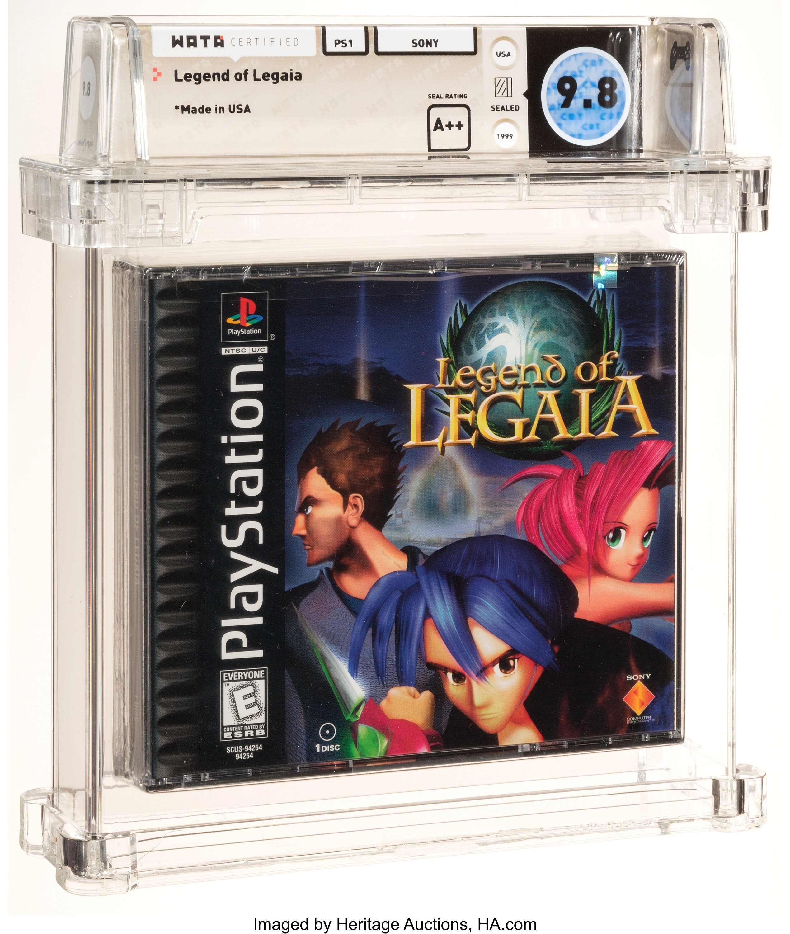 Legend of Legaia (PS1): PSA Pop Report & Prices
