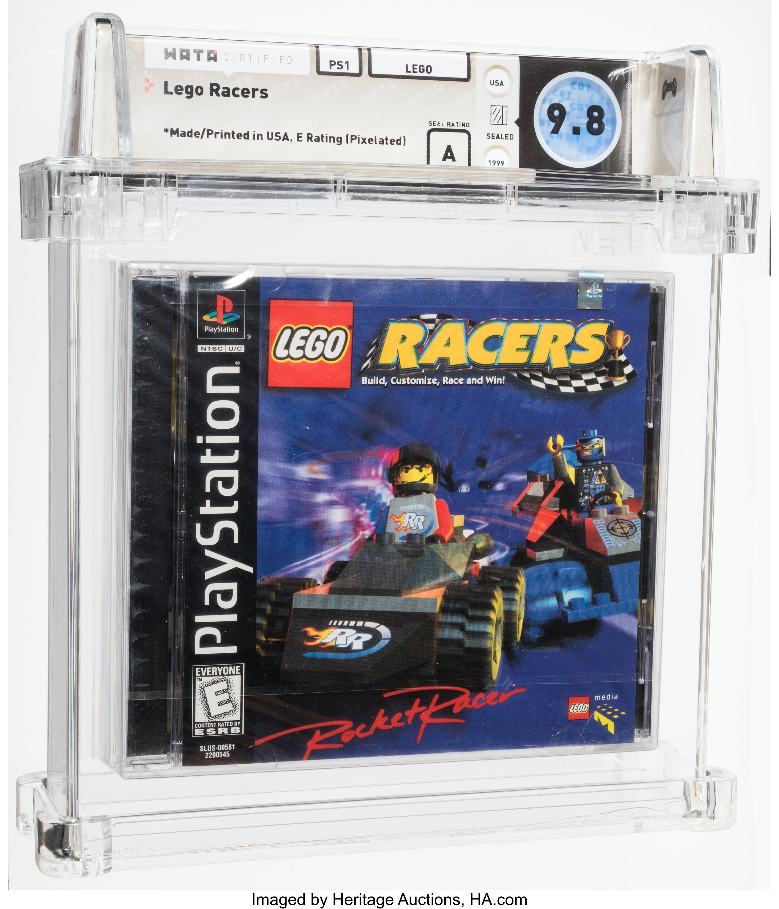 LEGO Racers (PS1): PSA Pop Report & Prices