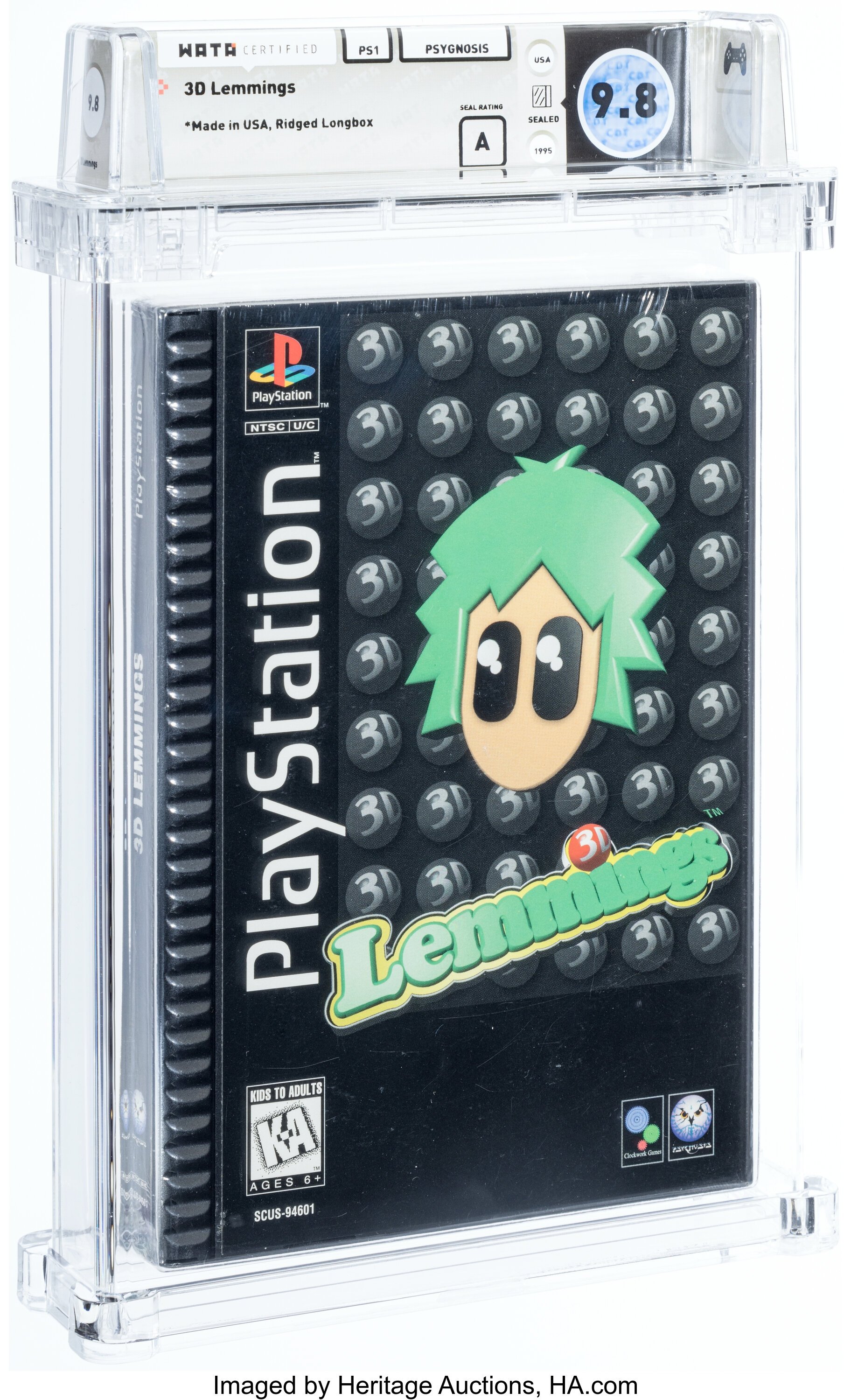 Lemmings 3D (PS1): PSA Pop Report & Prices