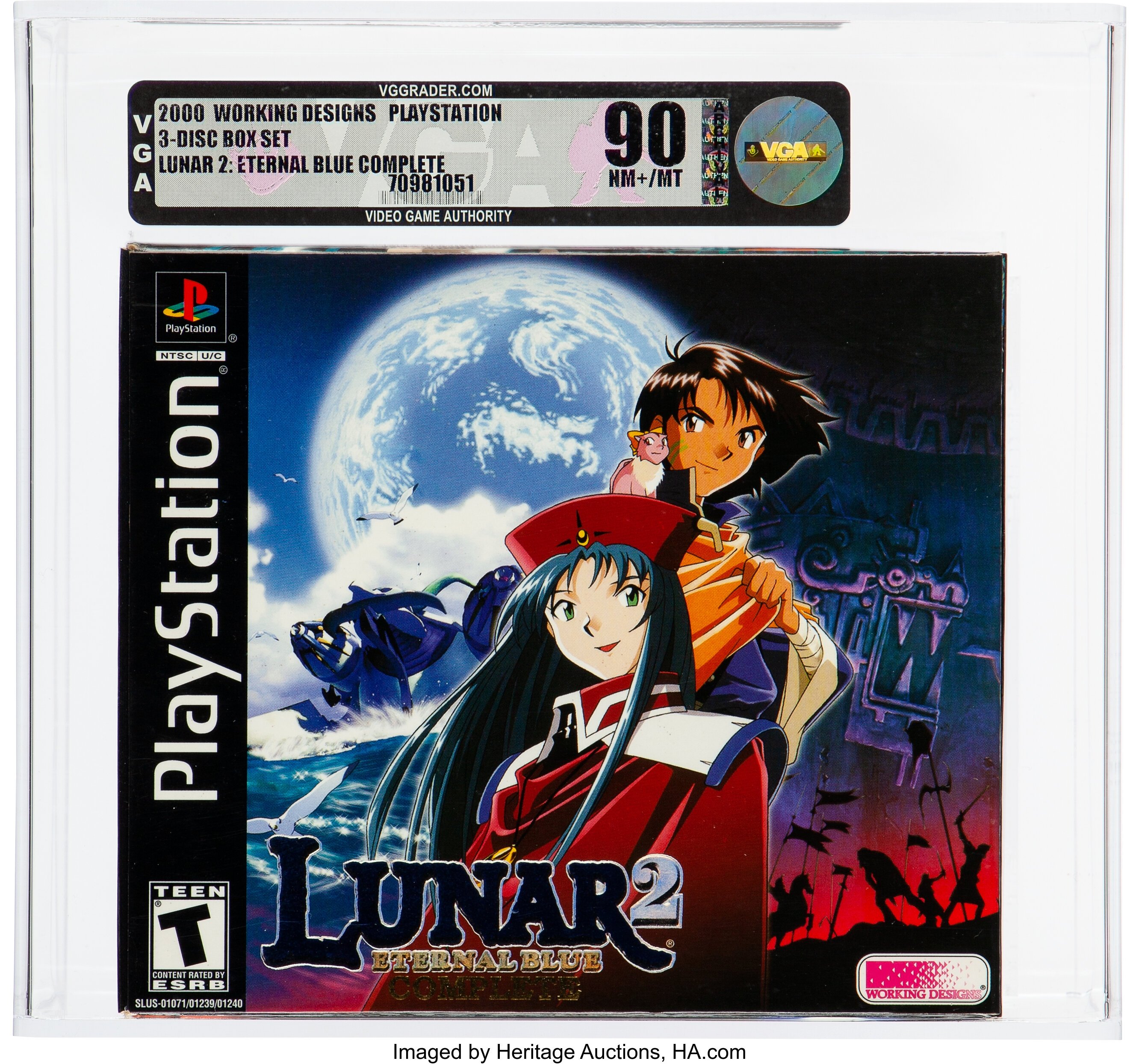Lunar 2: Eternal Blue Complete (PS1) — PSA Pop & Prices