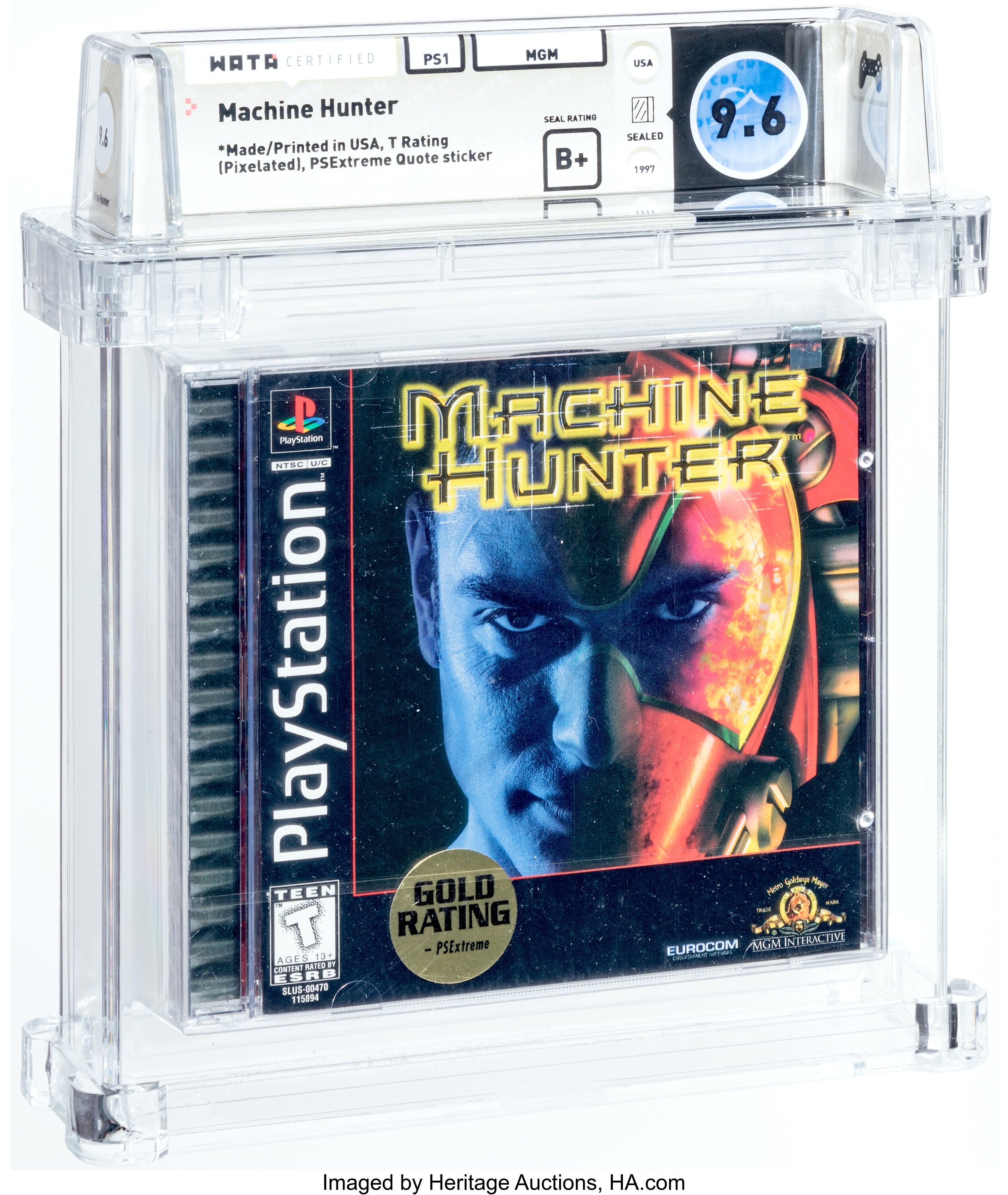 Machine Hunter (PS1): PSA Pop Report & Prices