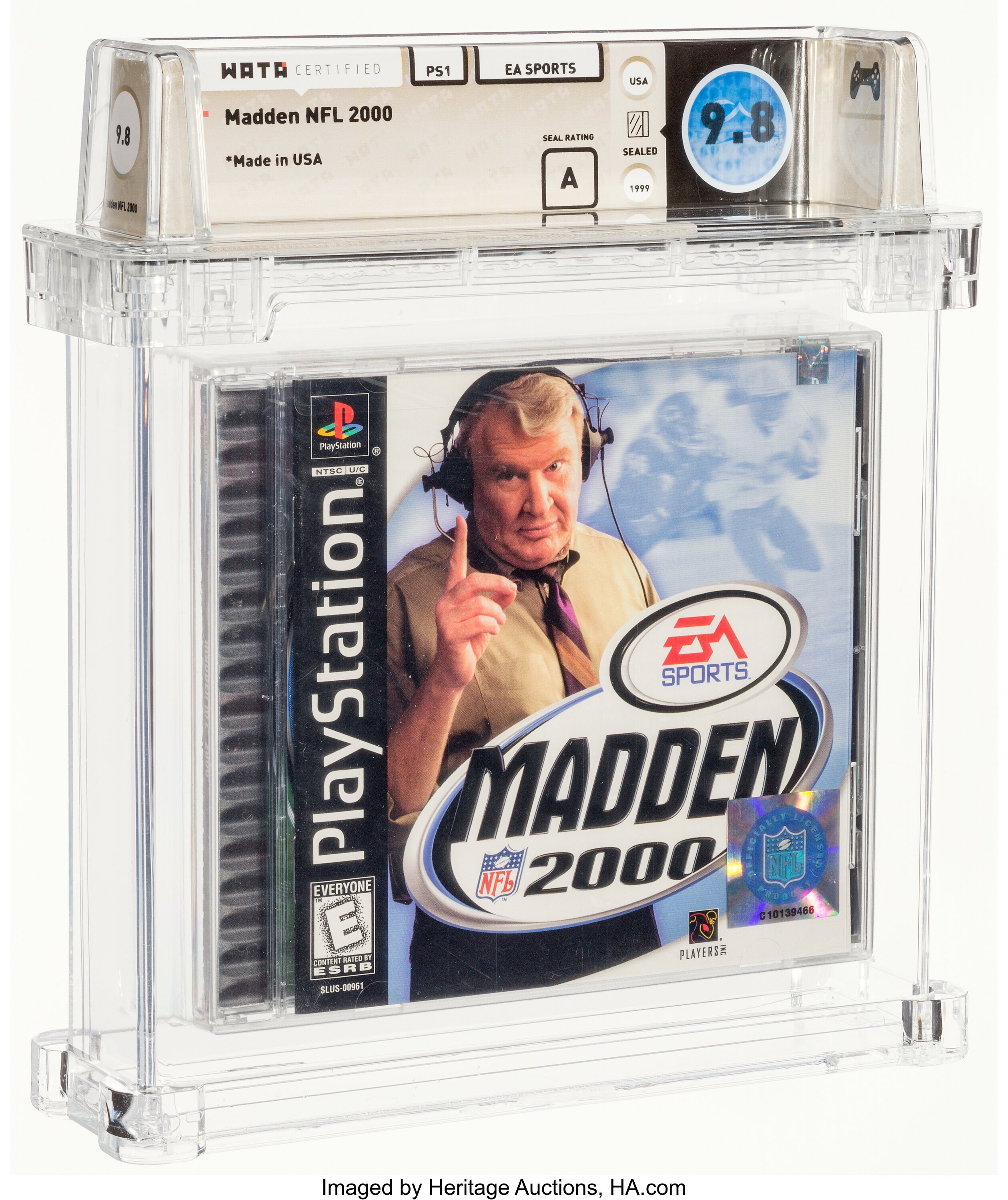 Madden NFL 2000 (PS1): PSA Pop Report & Prices