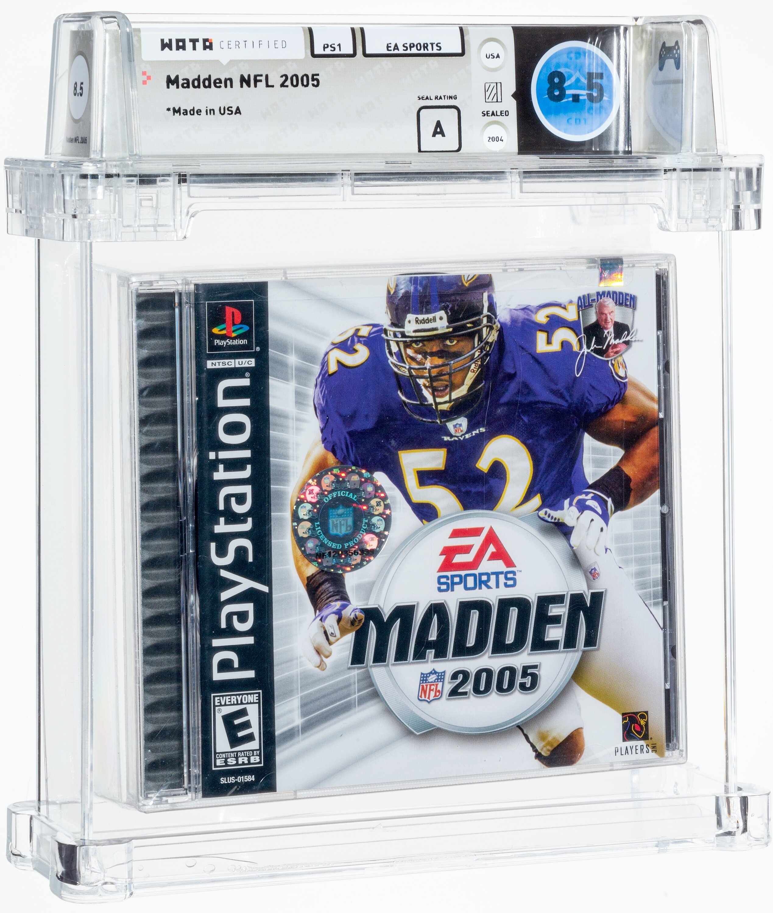 Madden NFL 2005 (PS1): PSA Pop Report & Prices