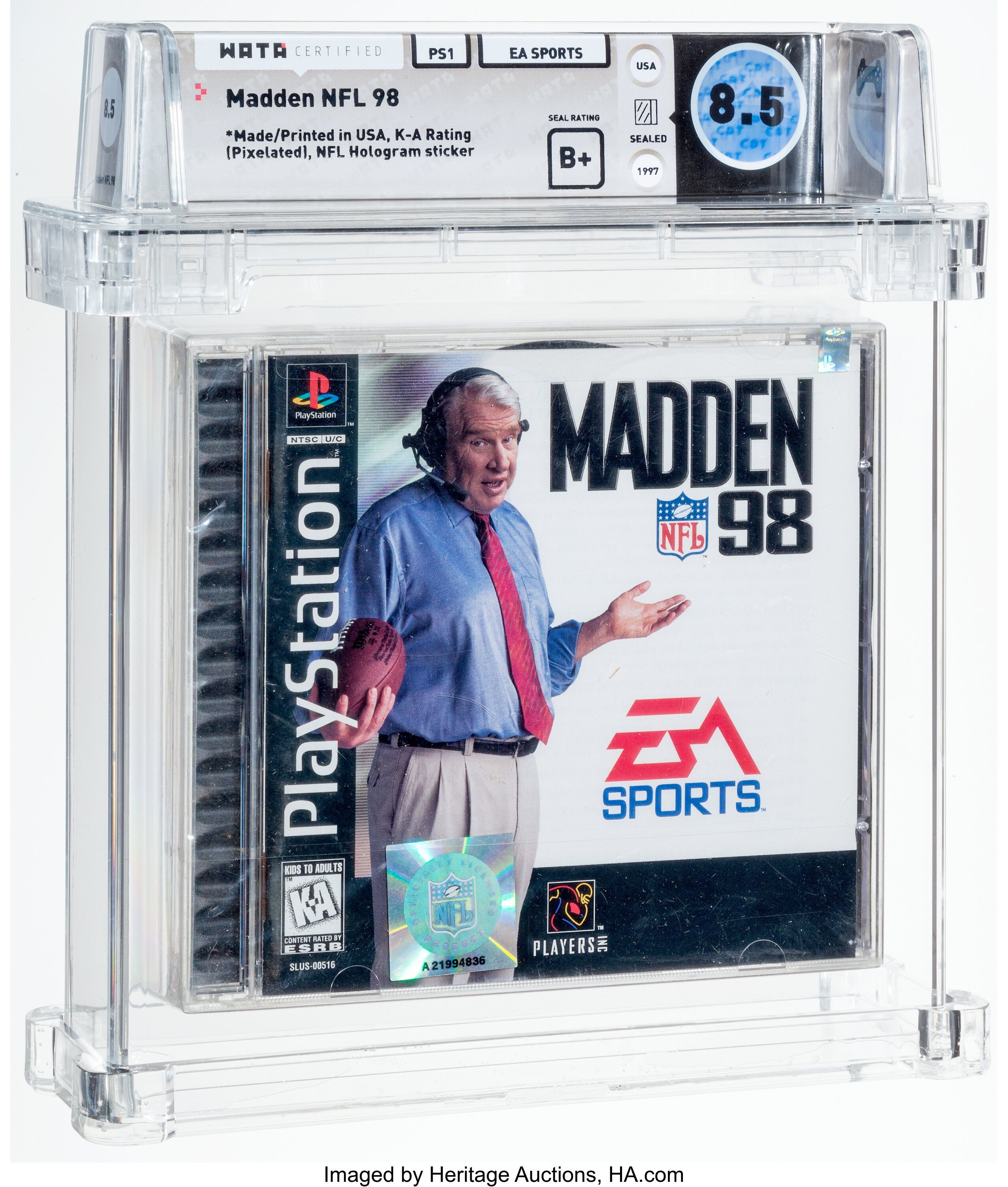 Madden NFL 98 (PS1): PSA Pop Report & Prices