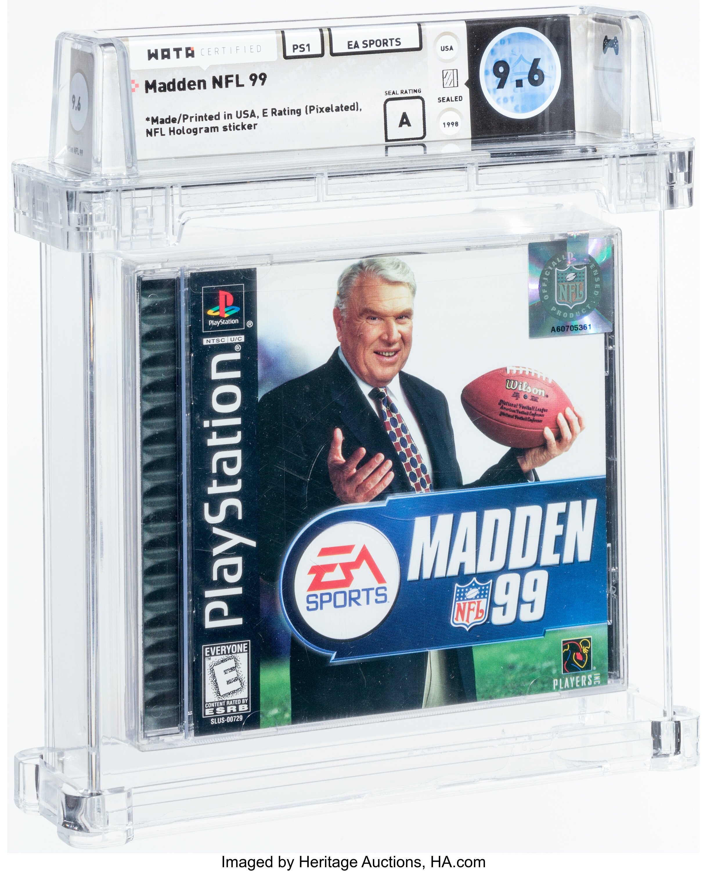 Madden NFL 99 (PS1): PSA Pop Report & Prices