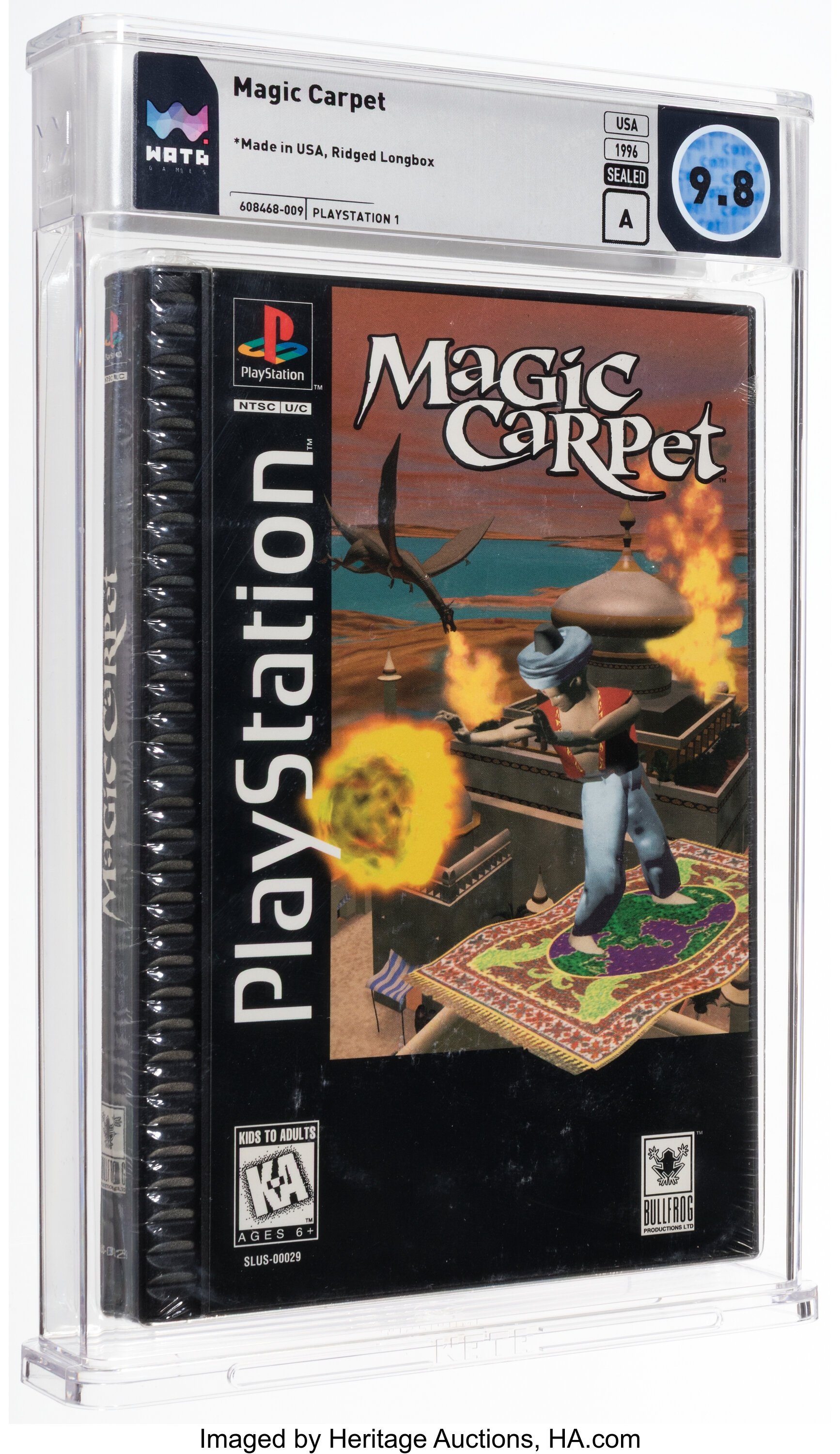 Magic Carpet (PS1): PSA Pop Report & Prices