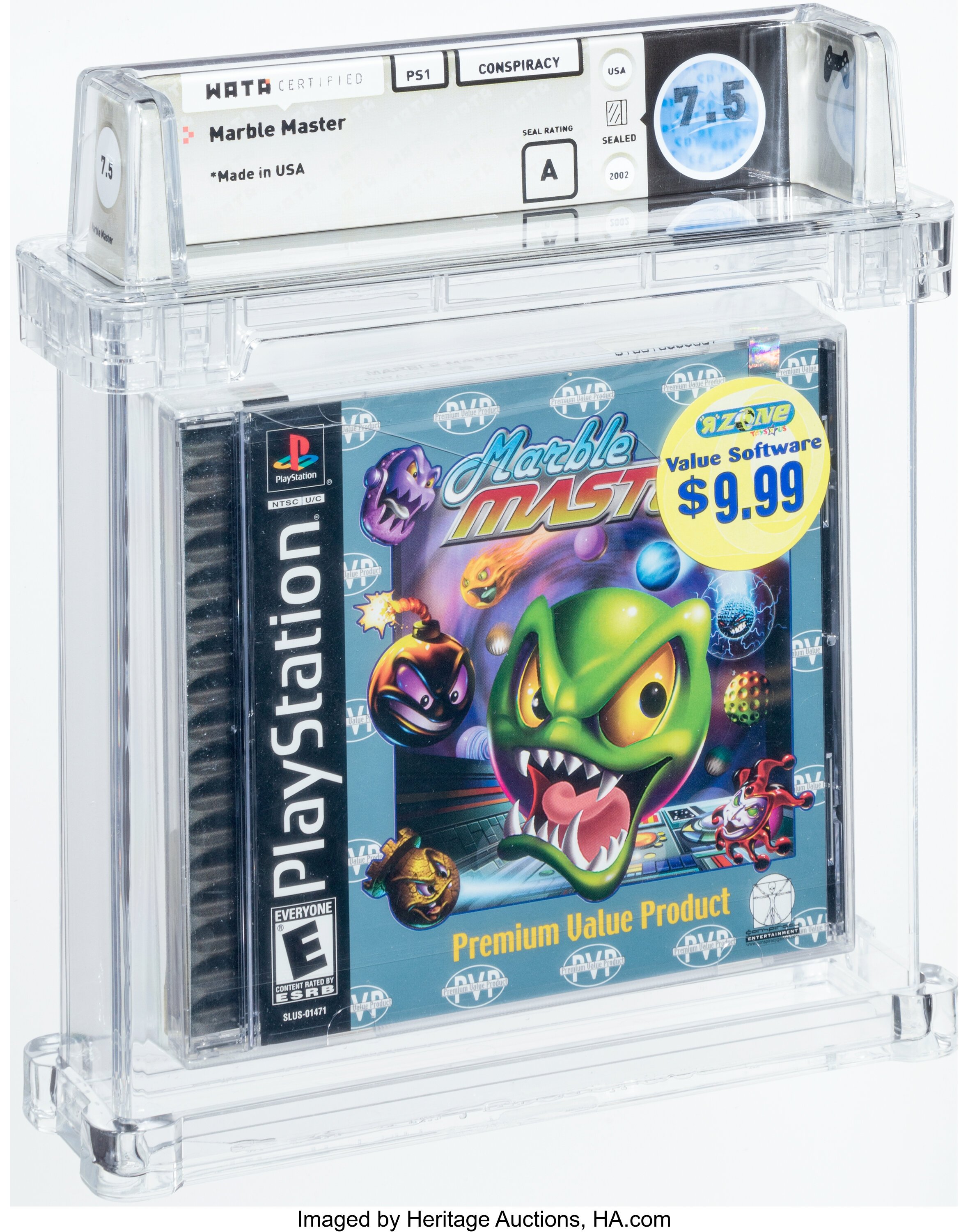 Marble Master (PS1): PSA Pop Report & Prices