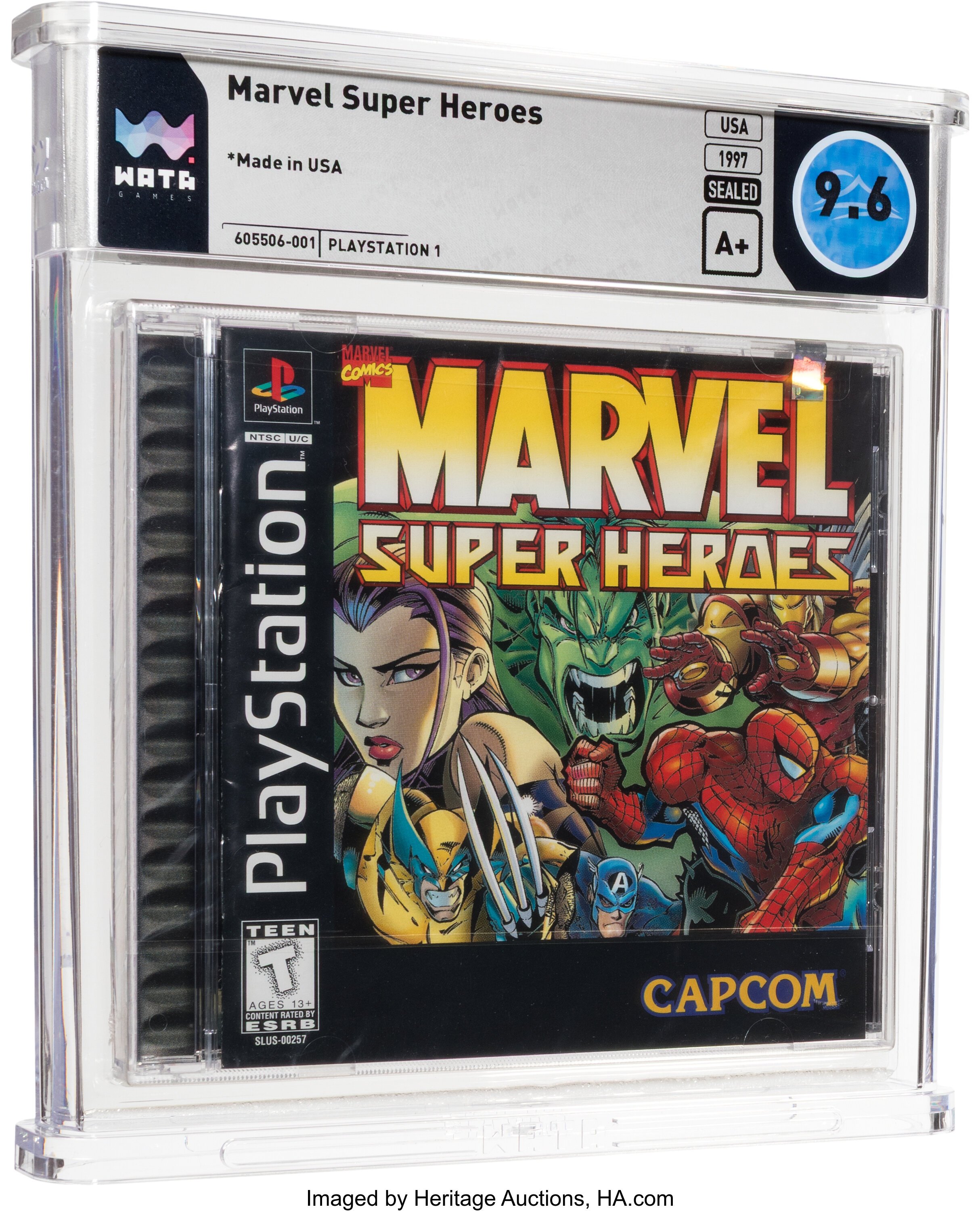 Marvel Super Heroes (PS1): PSA Pop Report & Prices