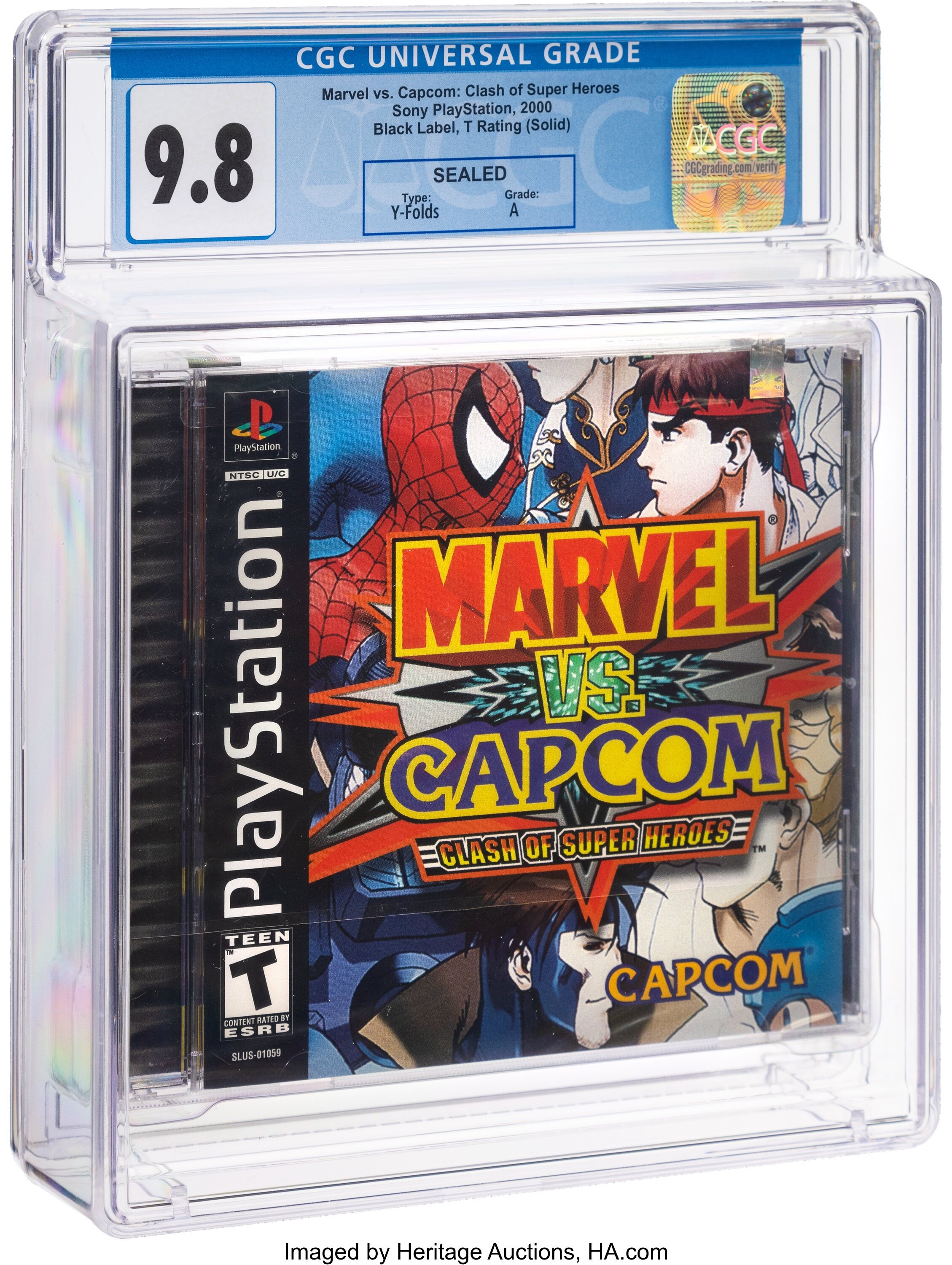 Marvel vs. Capcom: Clash of Super Heroes (PS1) — Pop Report
