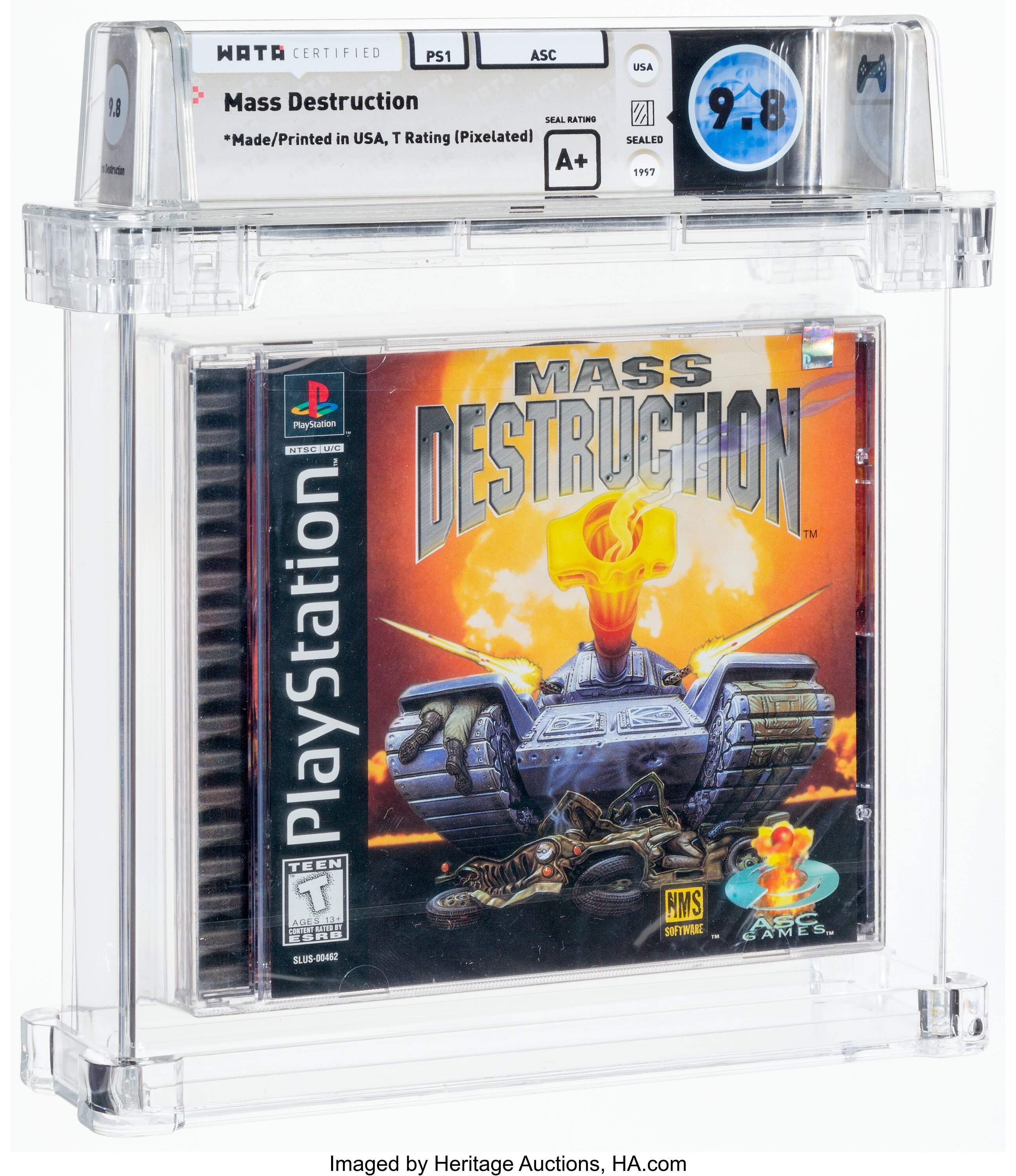 Mass Destruction (PS1): PSA Pop Report & Prices